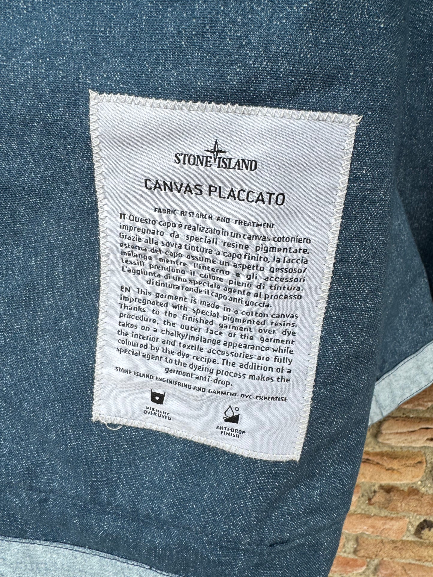 Stone Island Canvas Placcato Jacke - M