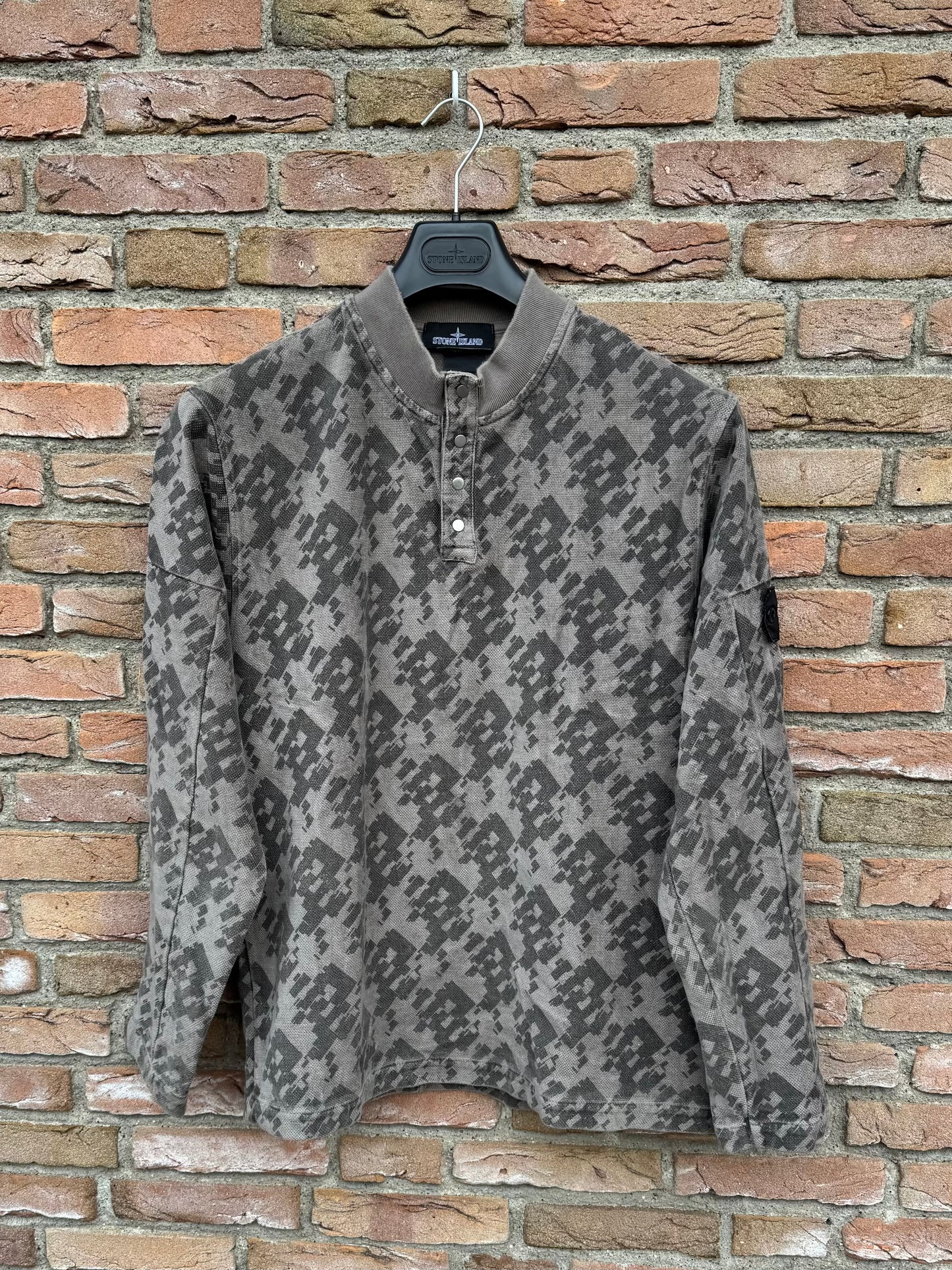 Stone Island Shadow Project Panama Camo Sweatshirt - XL