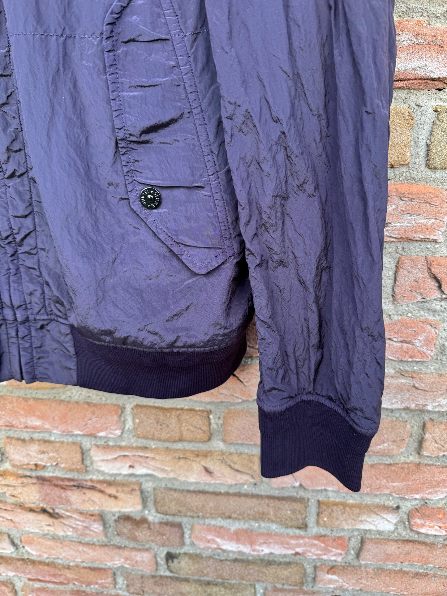 Stone Island Nylon Metal/Tyvek Shield Jacke - L