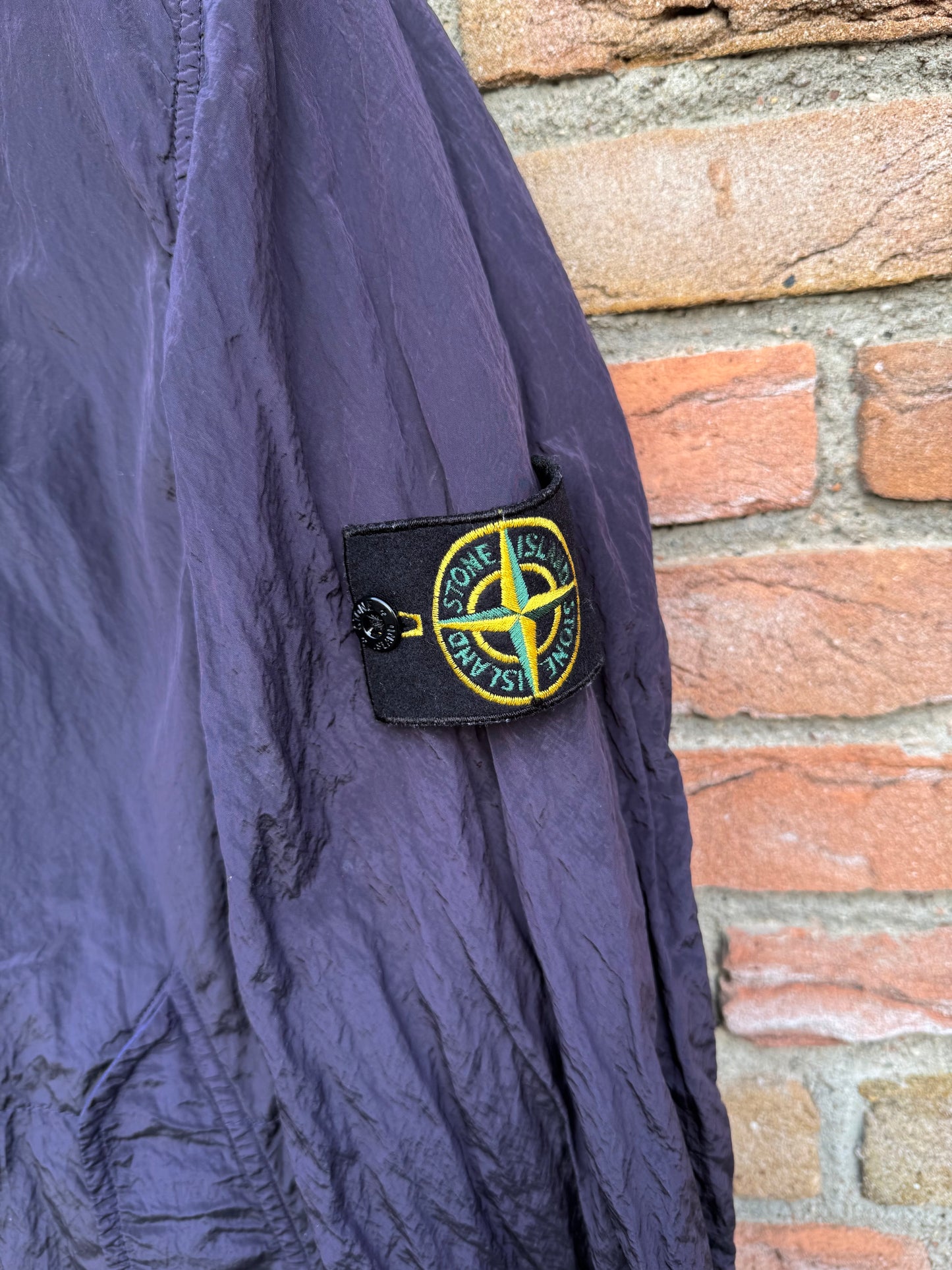 Stone Island Nylon Metal/Tyvek Shield Jacke - L