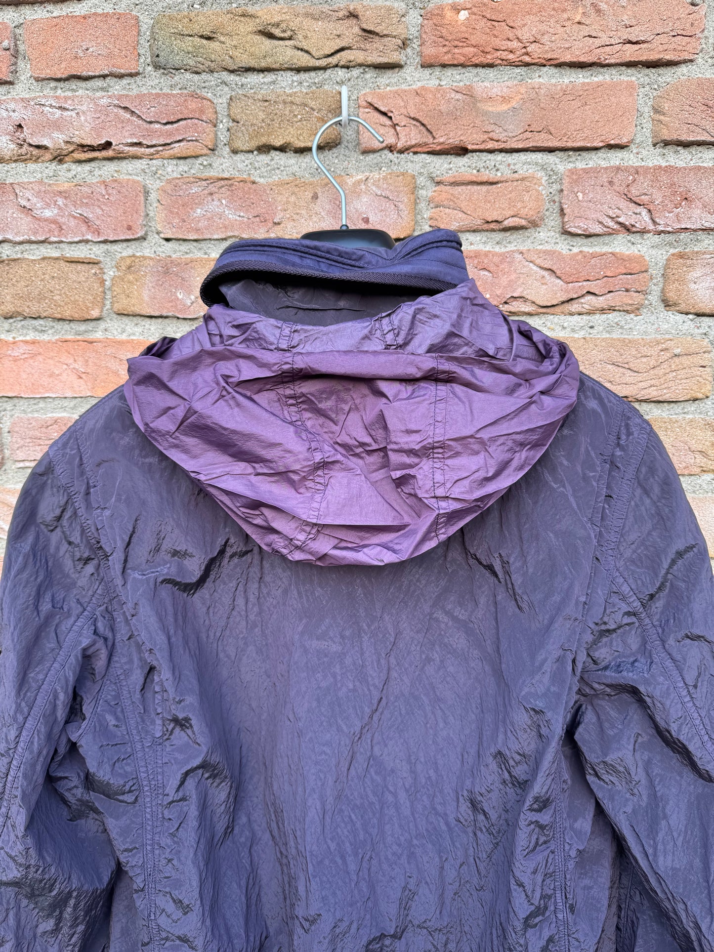 Stone Island Nylon Metal/Tyvek Shield Jacke - L