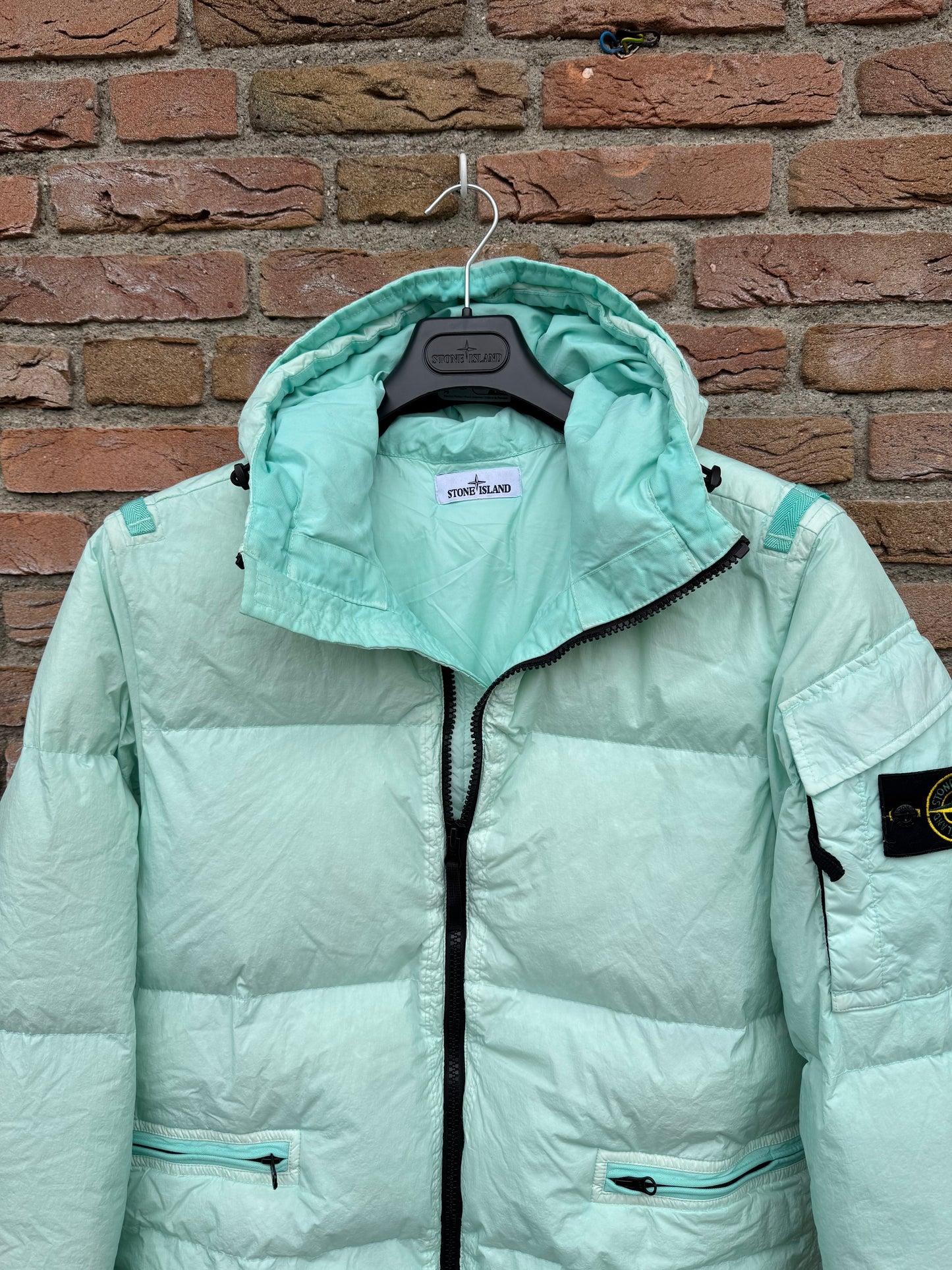Stone Island Crinkle Reps Daunenjacke - L
