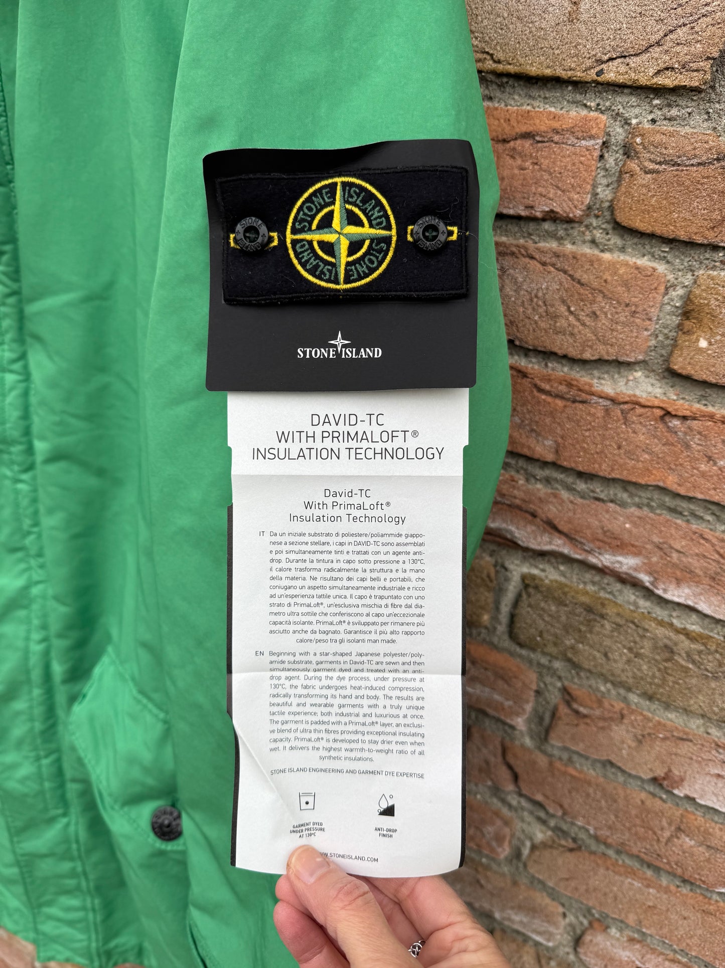 Stone Island David-TC with Primaloft Jacke - L