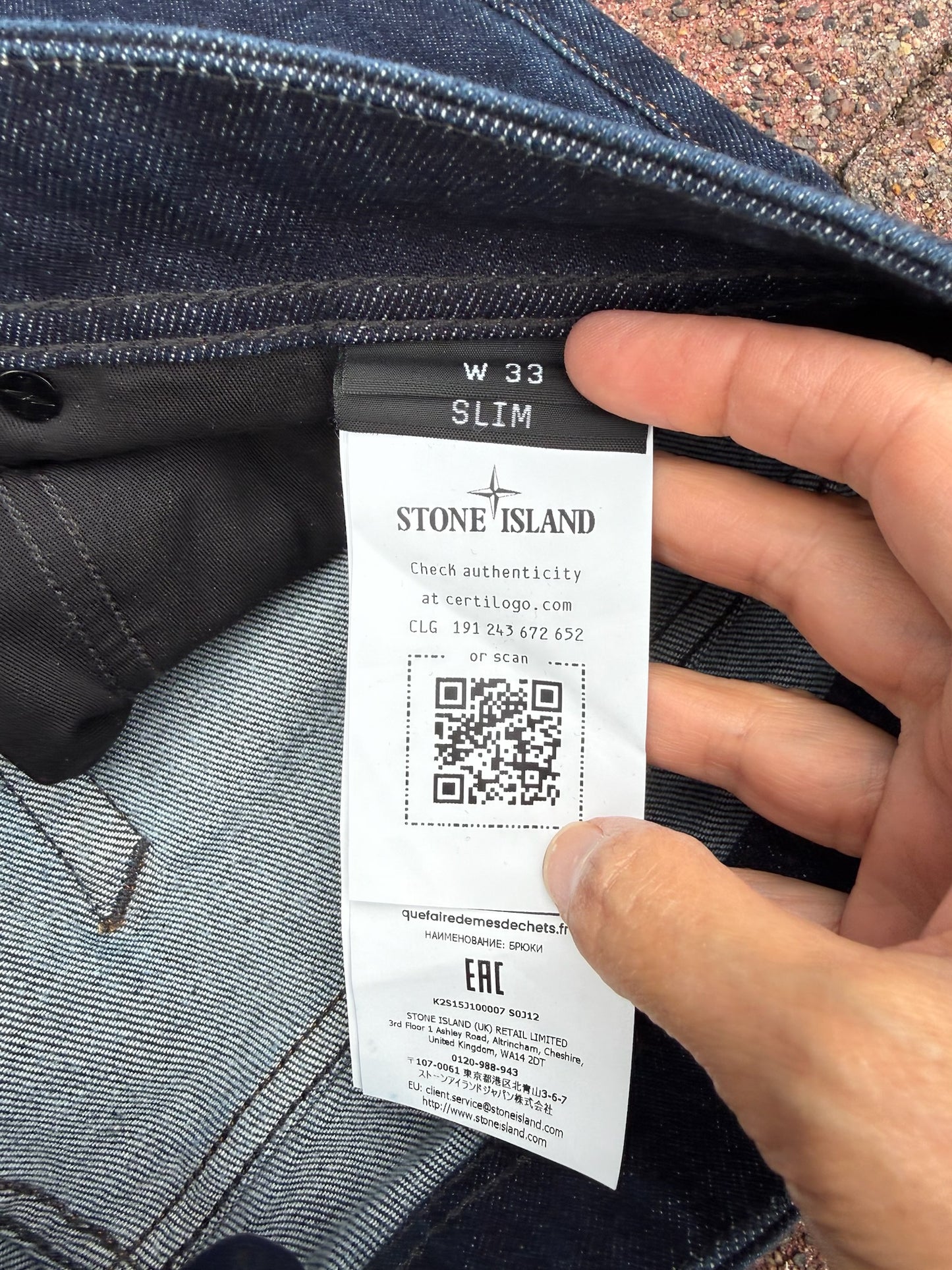 Stone Island Stretch Denim-Rinsed Jeans - W33
