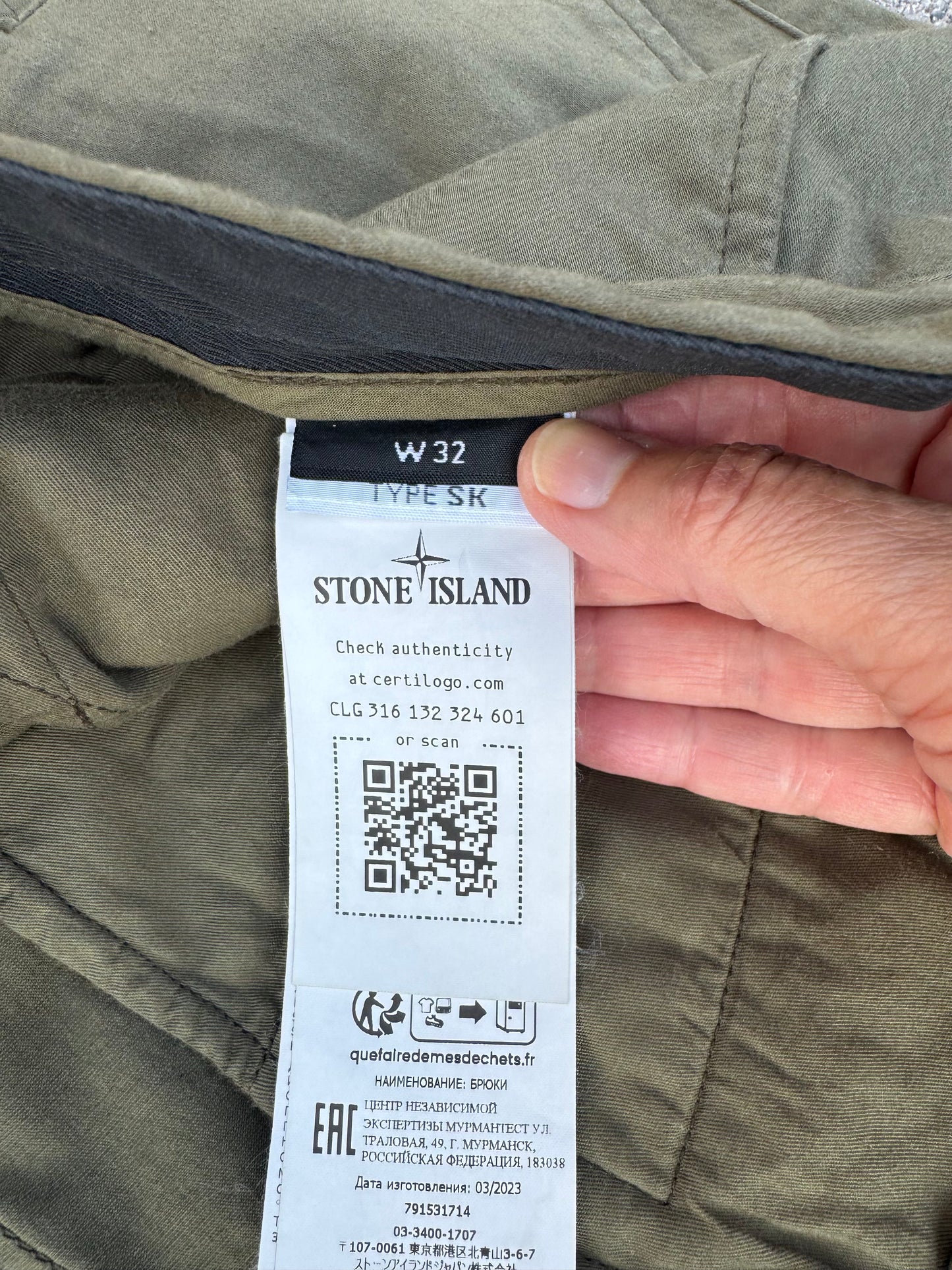 Stone Island Cargos - W32