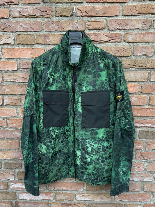 Stone Island 50 Fili Alligator Camo Jacket - L