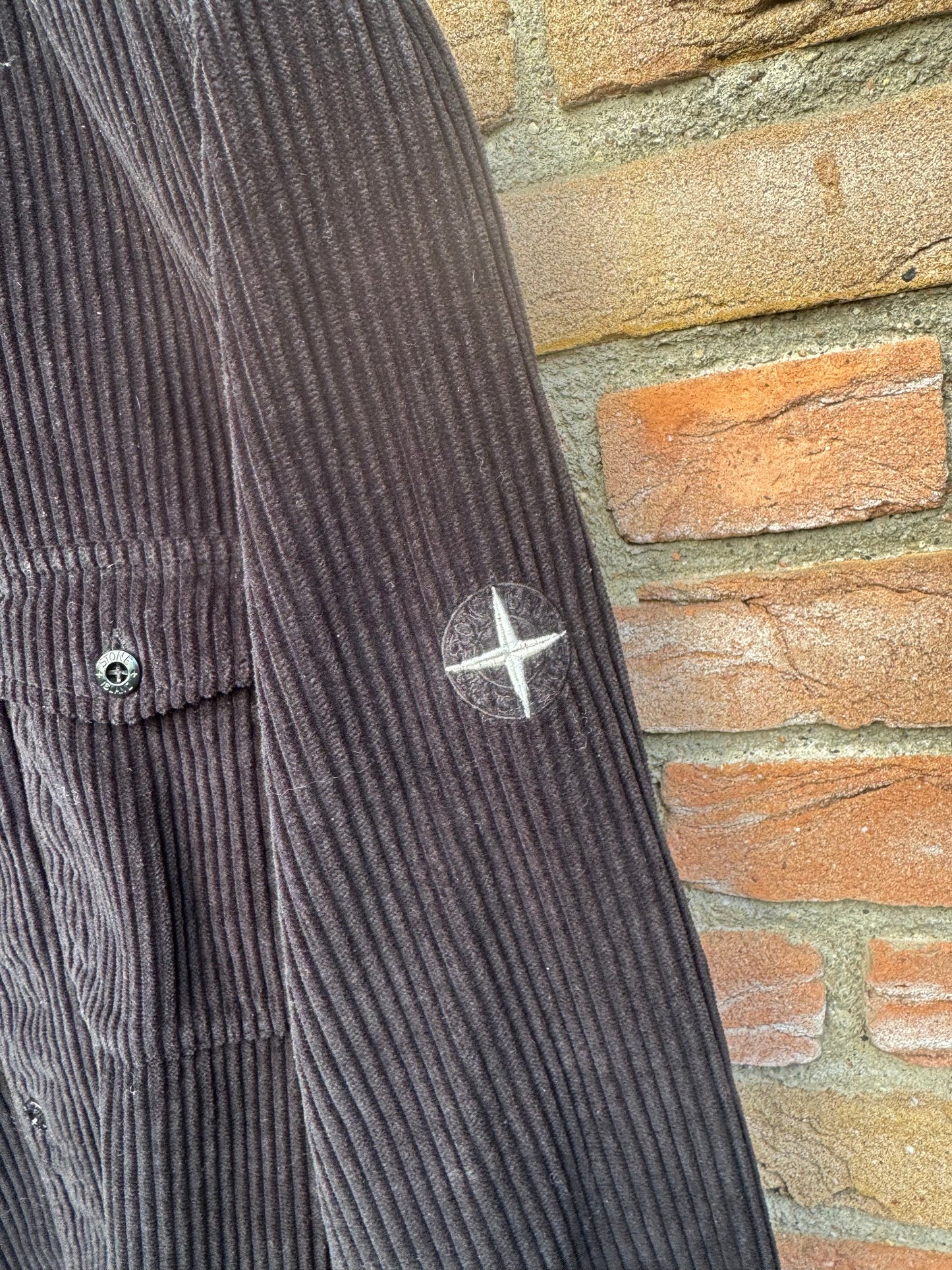 Stone Island Corduroy Overshirt - M
