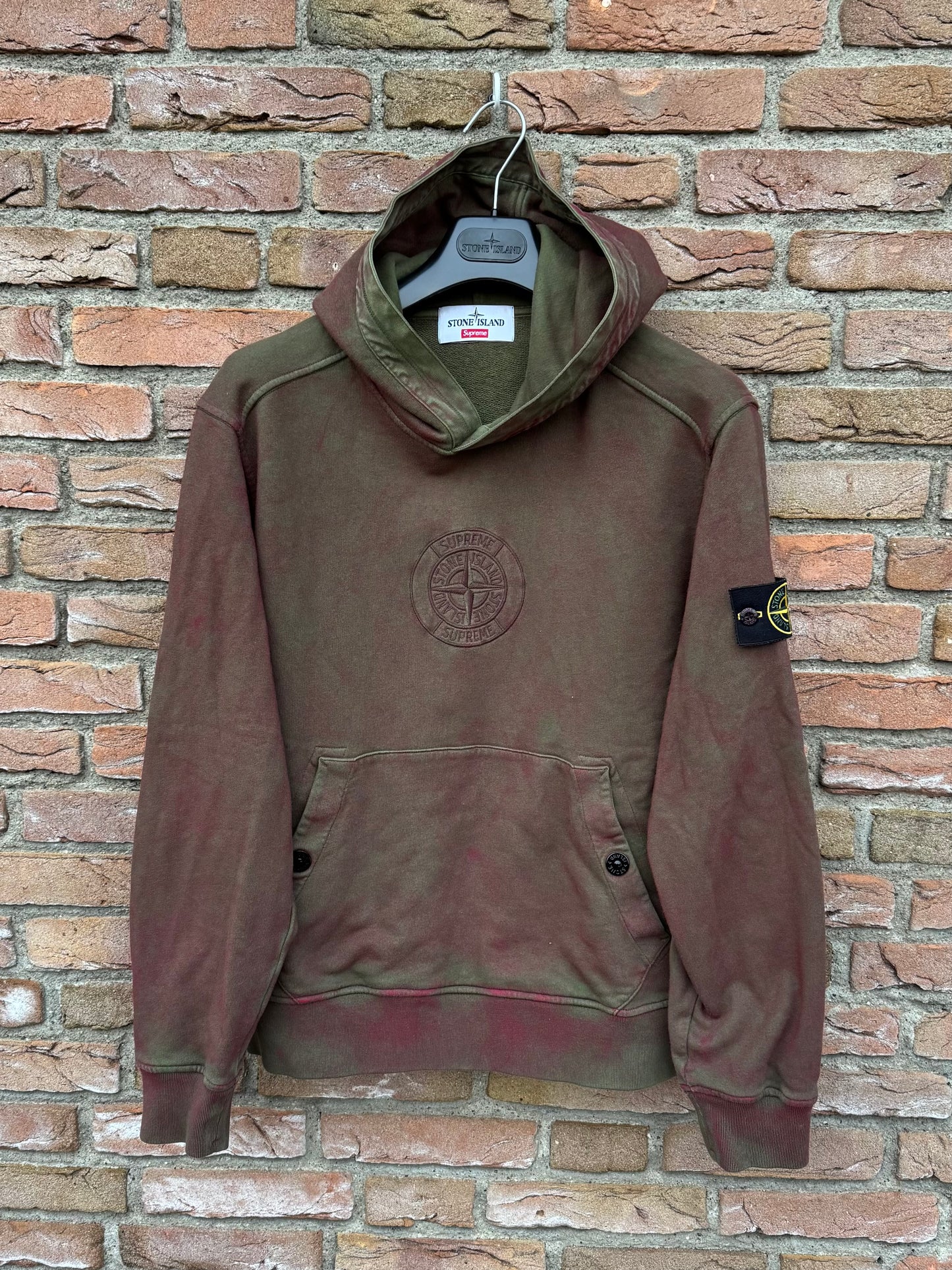 Stone Island x Supreme Dust Hoodie - S