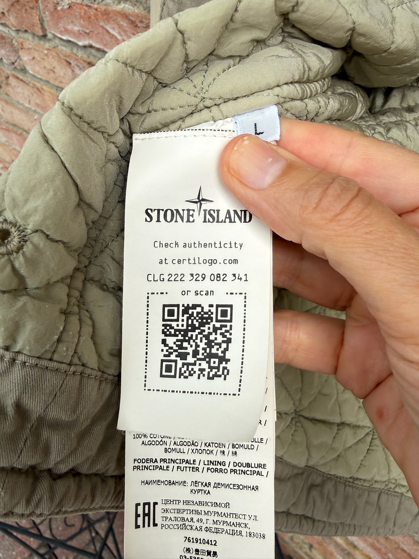 Stone Island Shadow Project Overshirt - L
