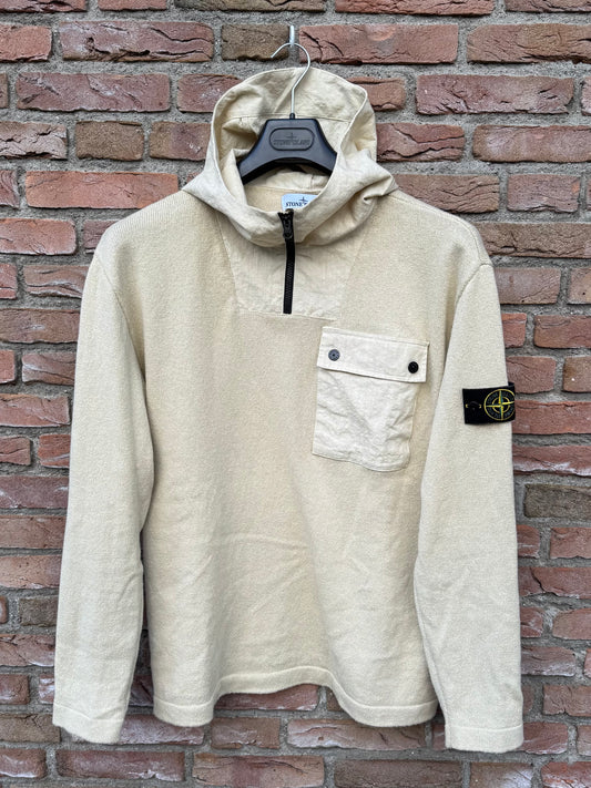 Stone Island Zip Hoodie - L