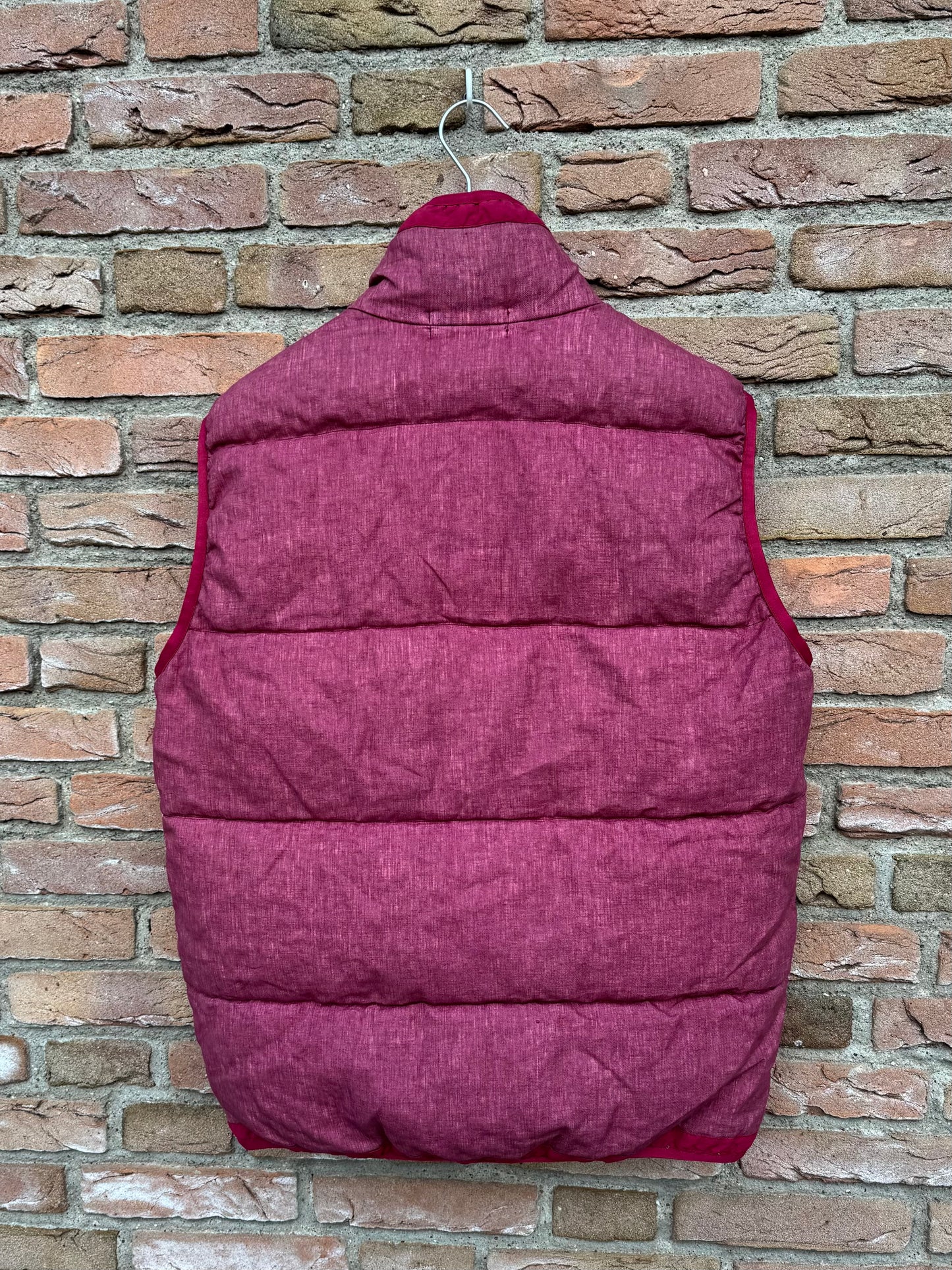 Stone Island Lino Resinato Daunenweste - M