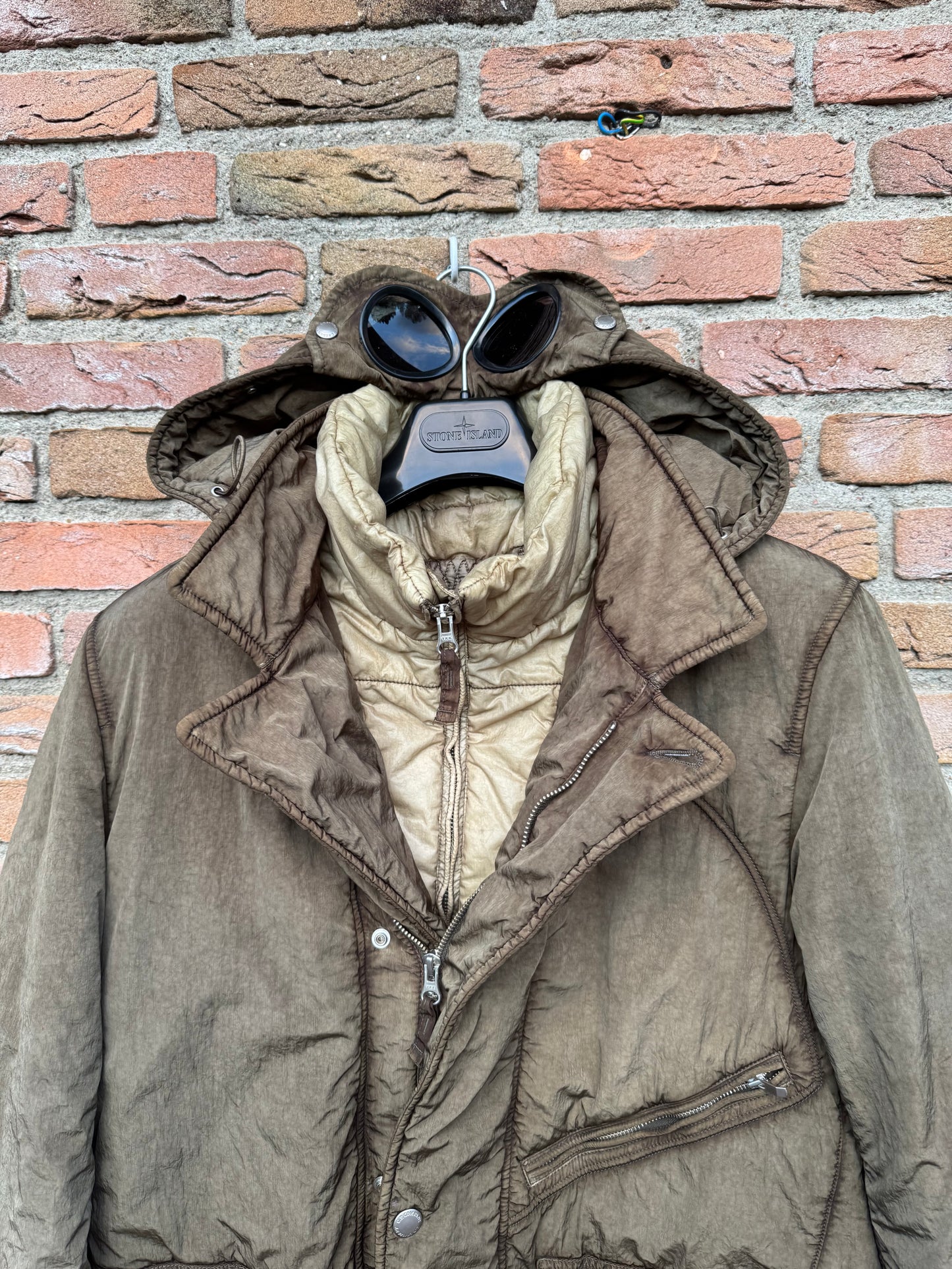 C.P. Company Frosted Dyed Goggle Jacket - XL