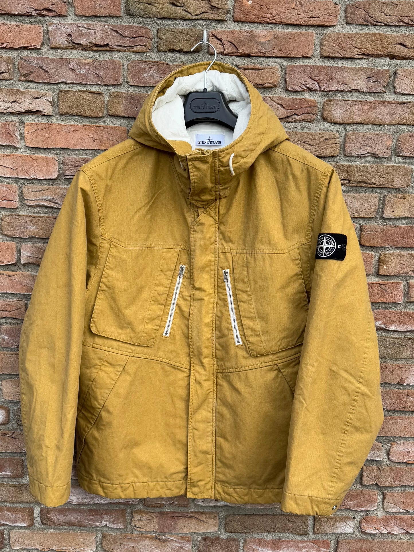Stone Island Panama Oxide Plating Closed Loop Project Jacket - L