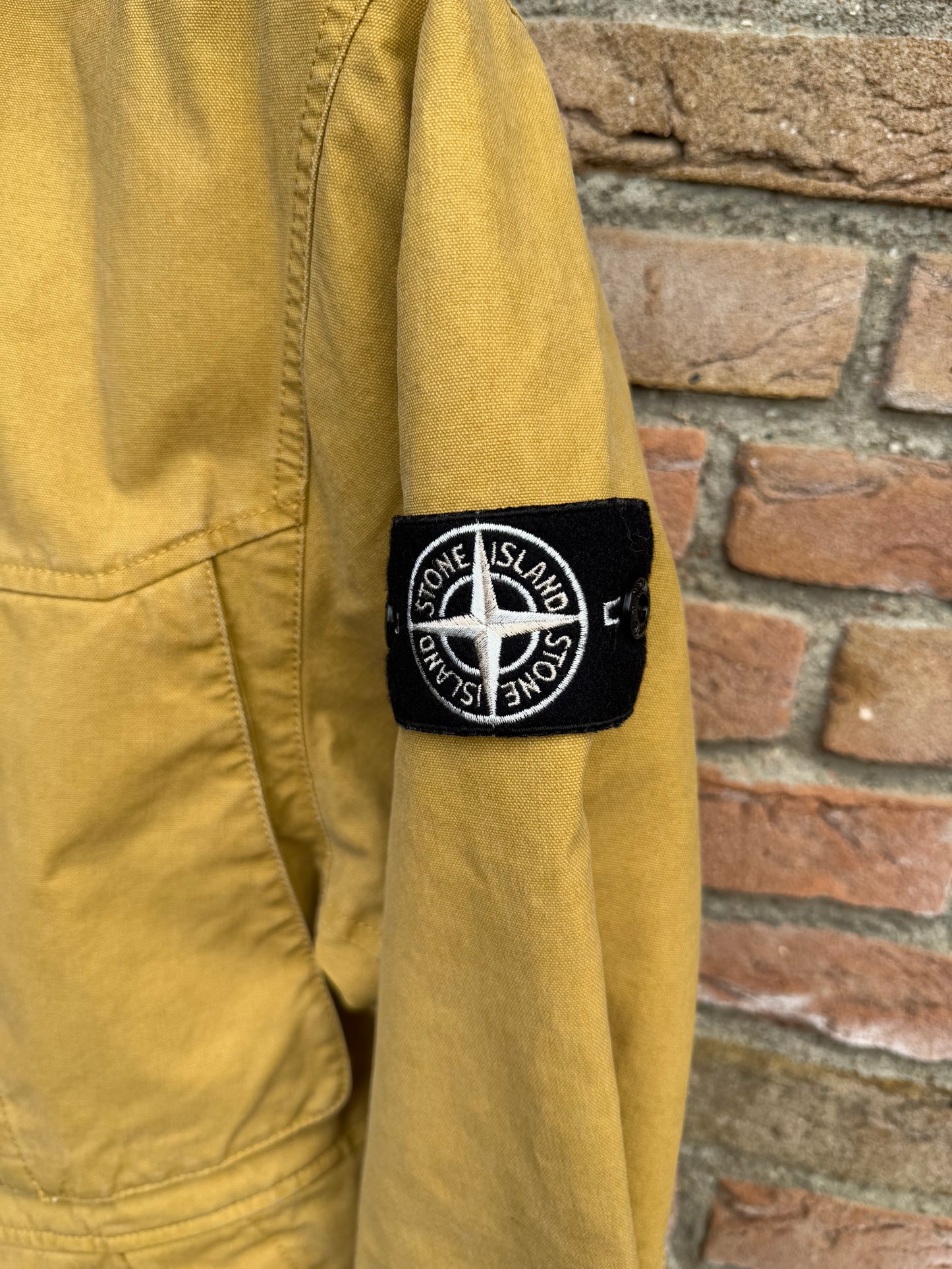 Stone Island Panama Oxide Plating Closed Loop Project Jacket - L