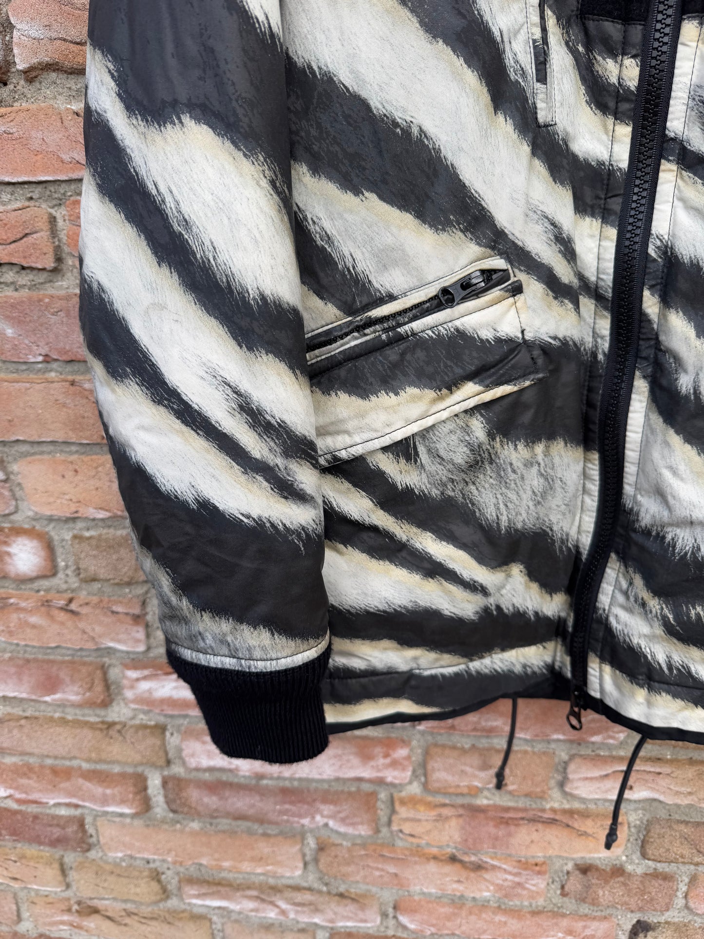 Stone Island White Tiger Camo 50 Fili Primaloft Jacket - S