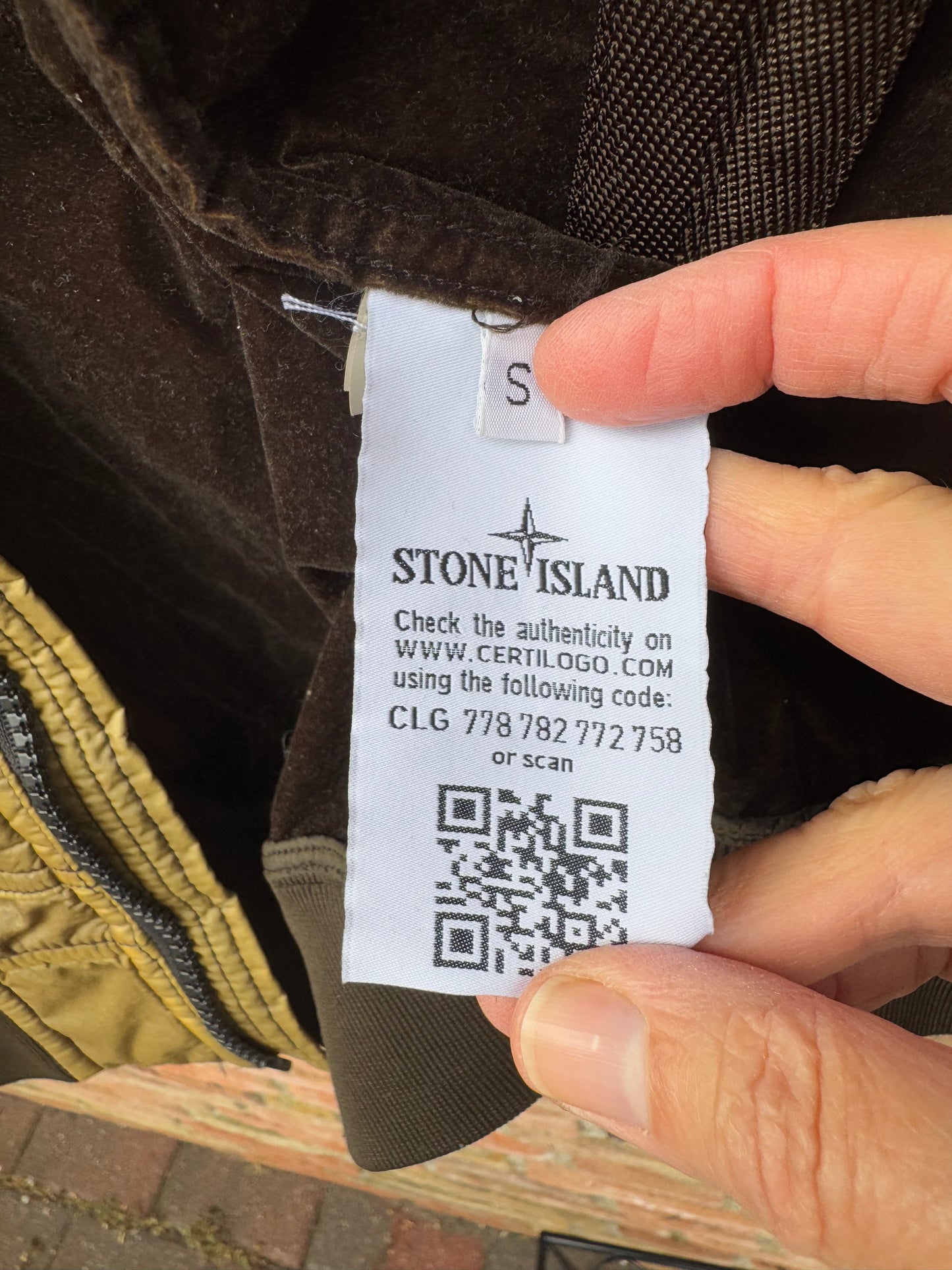 Stone Island Lamy Flock Jacket - S