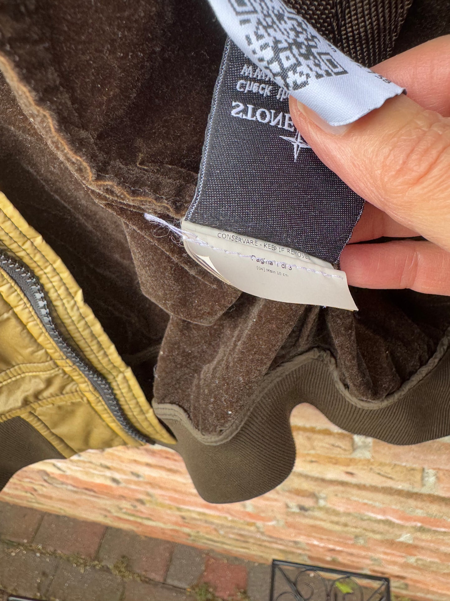 Stone Island Lamy Flock Jacket - S