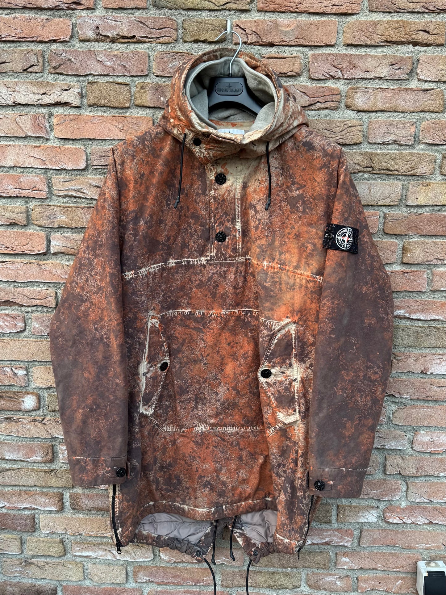 Stone Island Paintball Camo Cotton / Cordura Smock - L