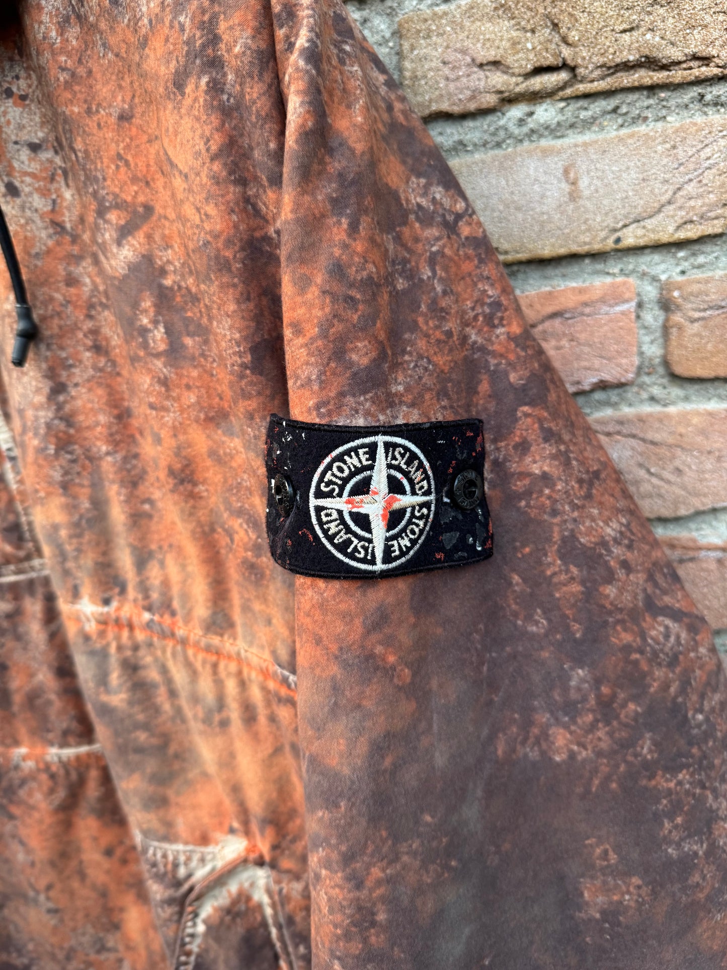 Stone Island Paintball Camo Cotton / Cordura Smock - L