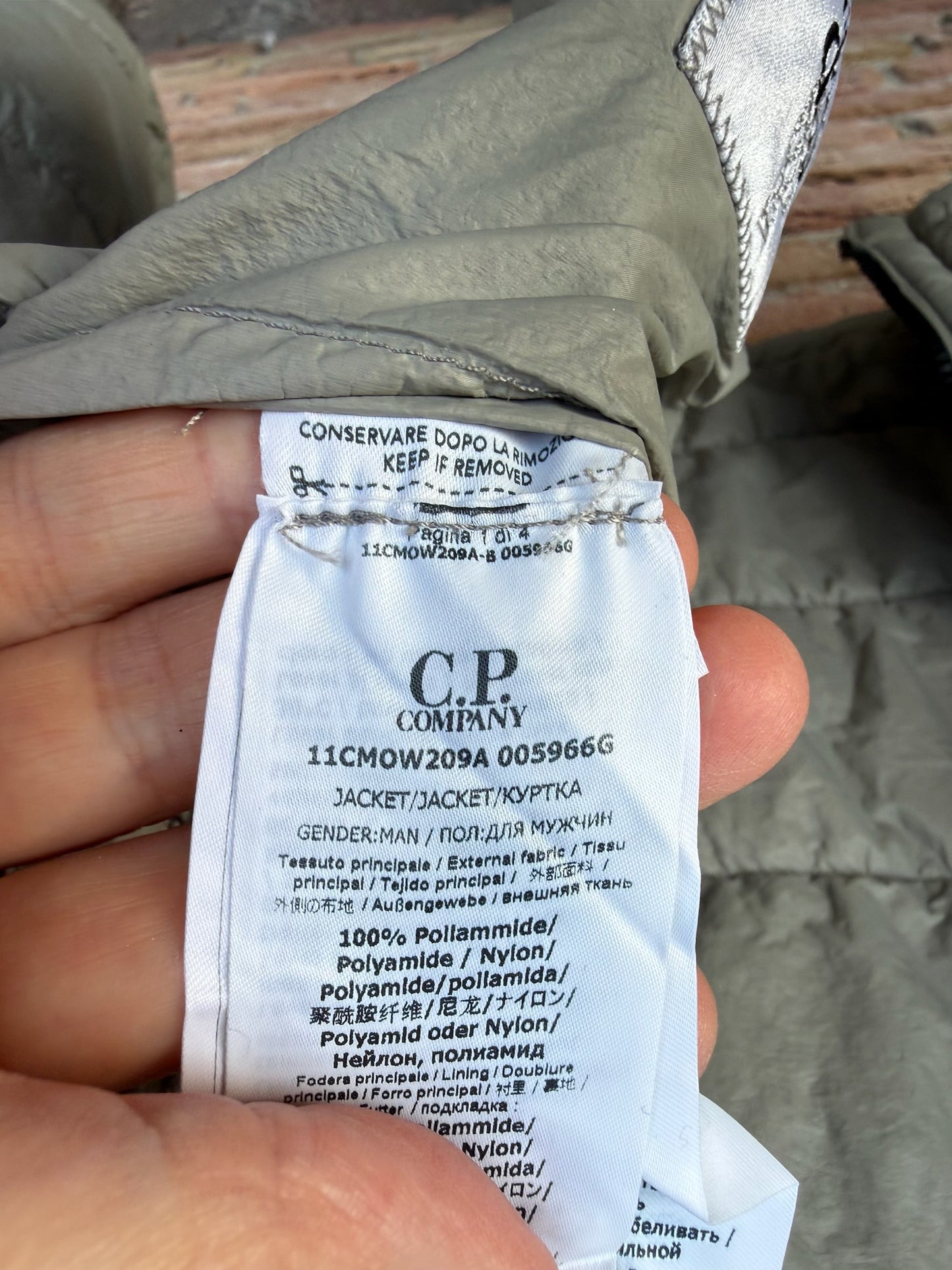 C.P. Company Down Liner Jacket - L