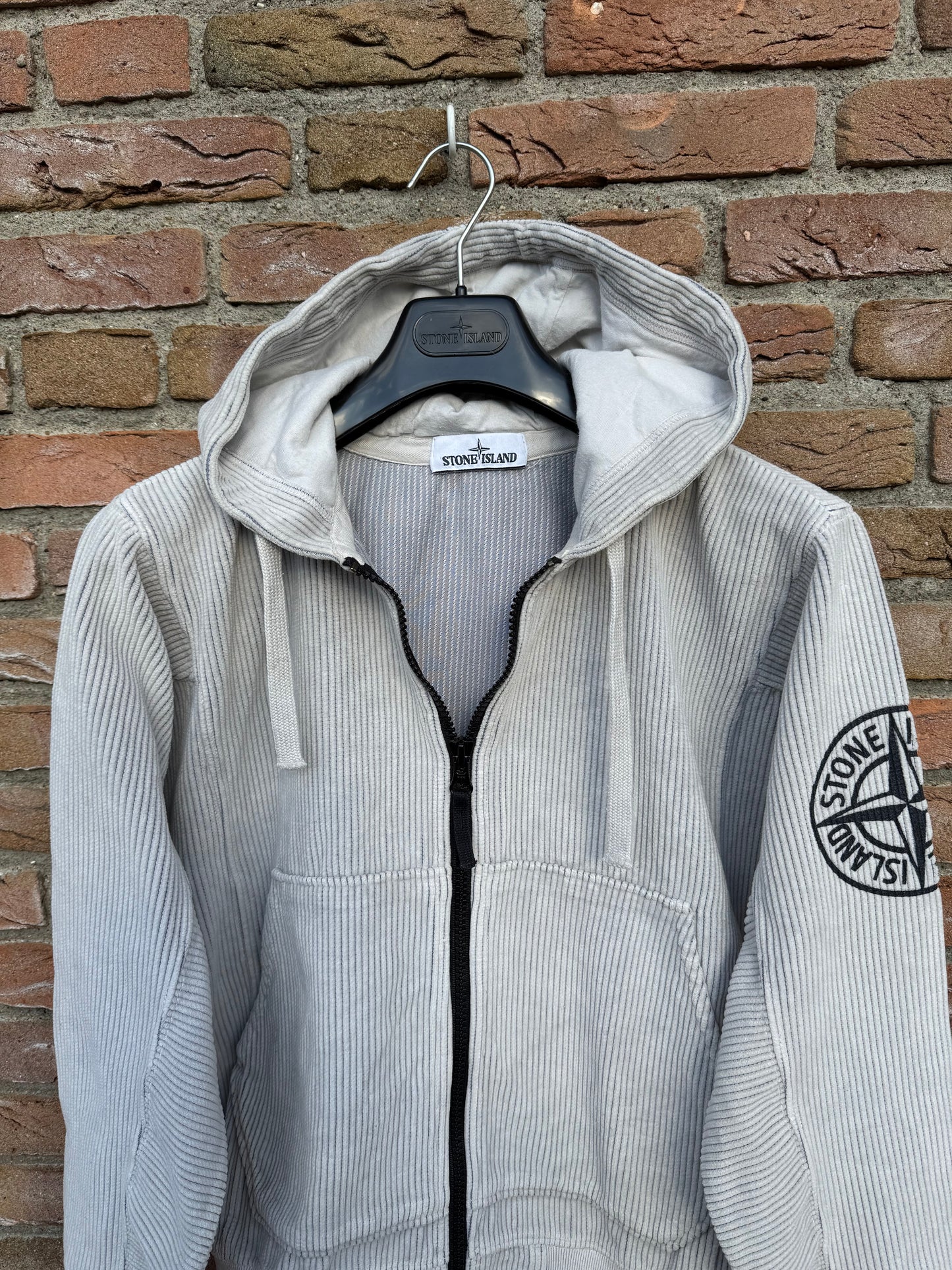 Stone Island Cord Kapuzenjacke - M