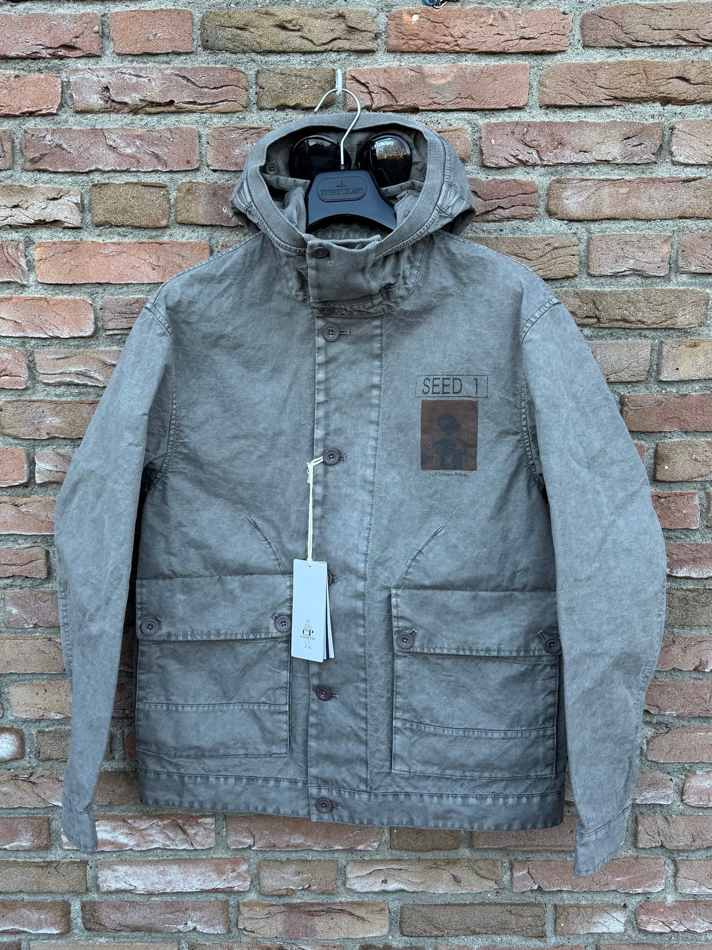 C.P. Company Ortica Twill BB Reversible Jacke - M
