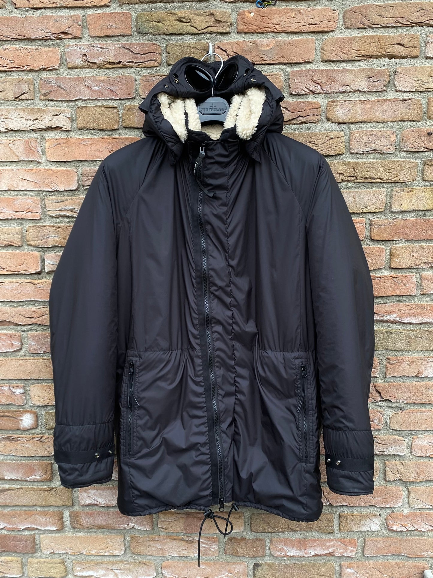 C.P. Company Reversible Fleece Jacke - L