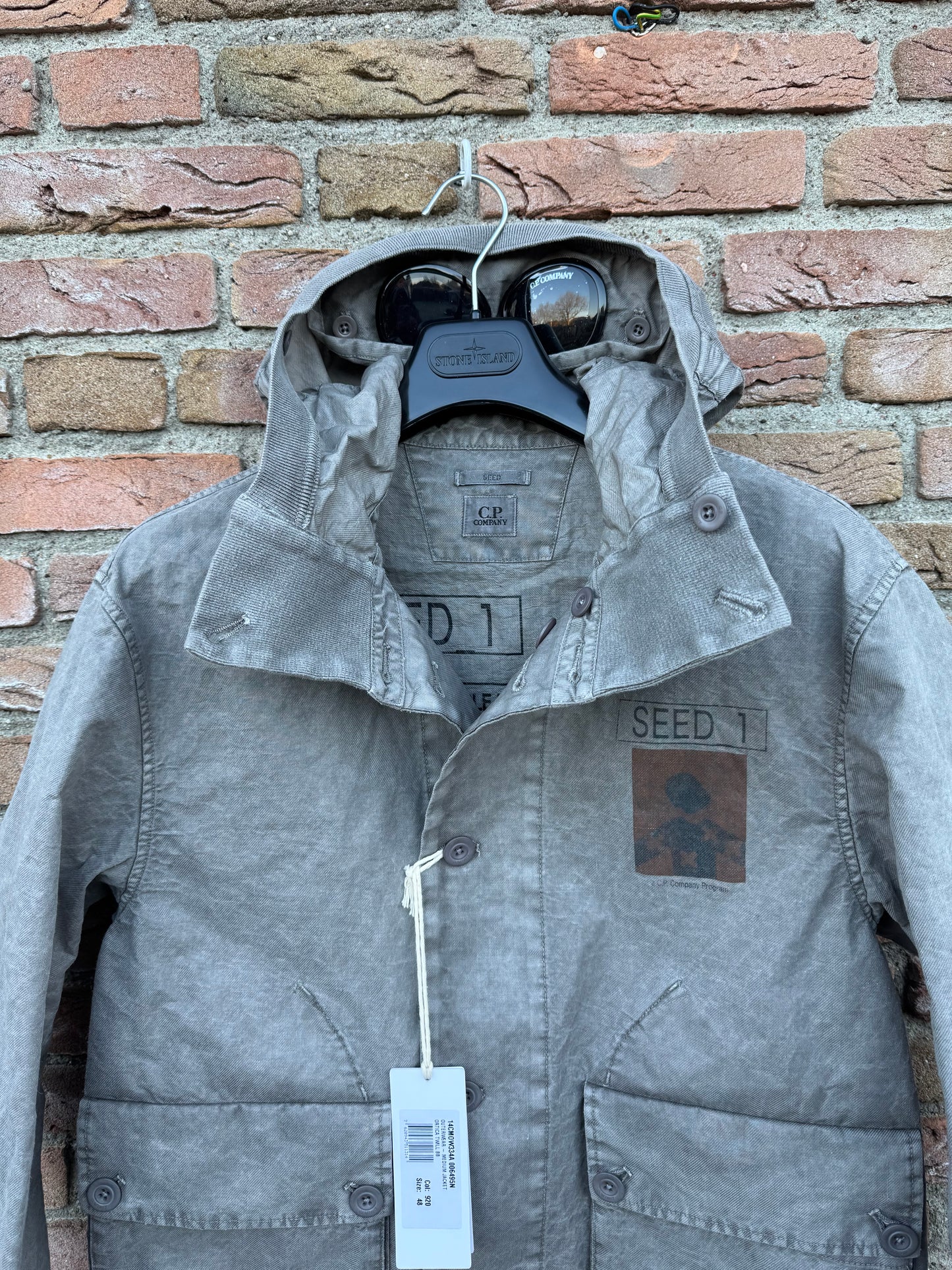 C.P. Company Ortica Twill BB Reversible Jacke - M