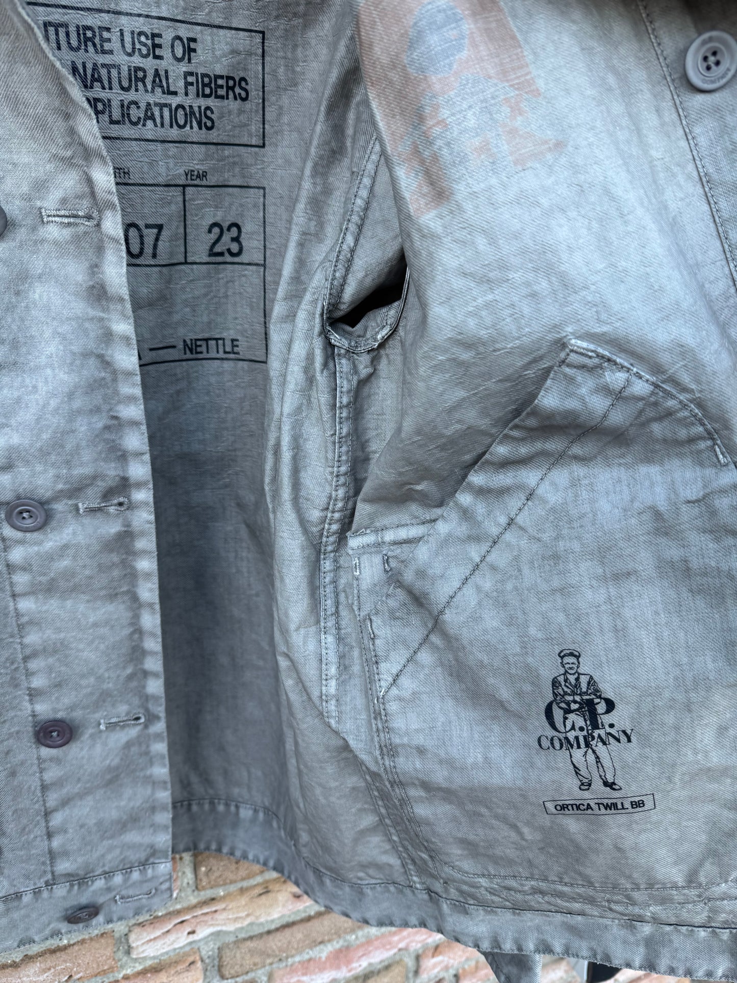 C.P. Company Ortica Twill BB Reversible Jacke - M