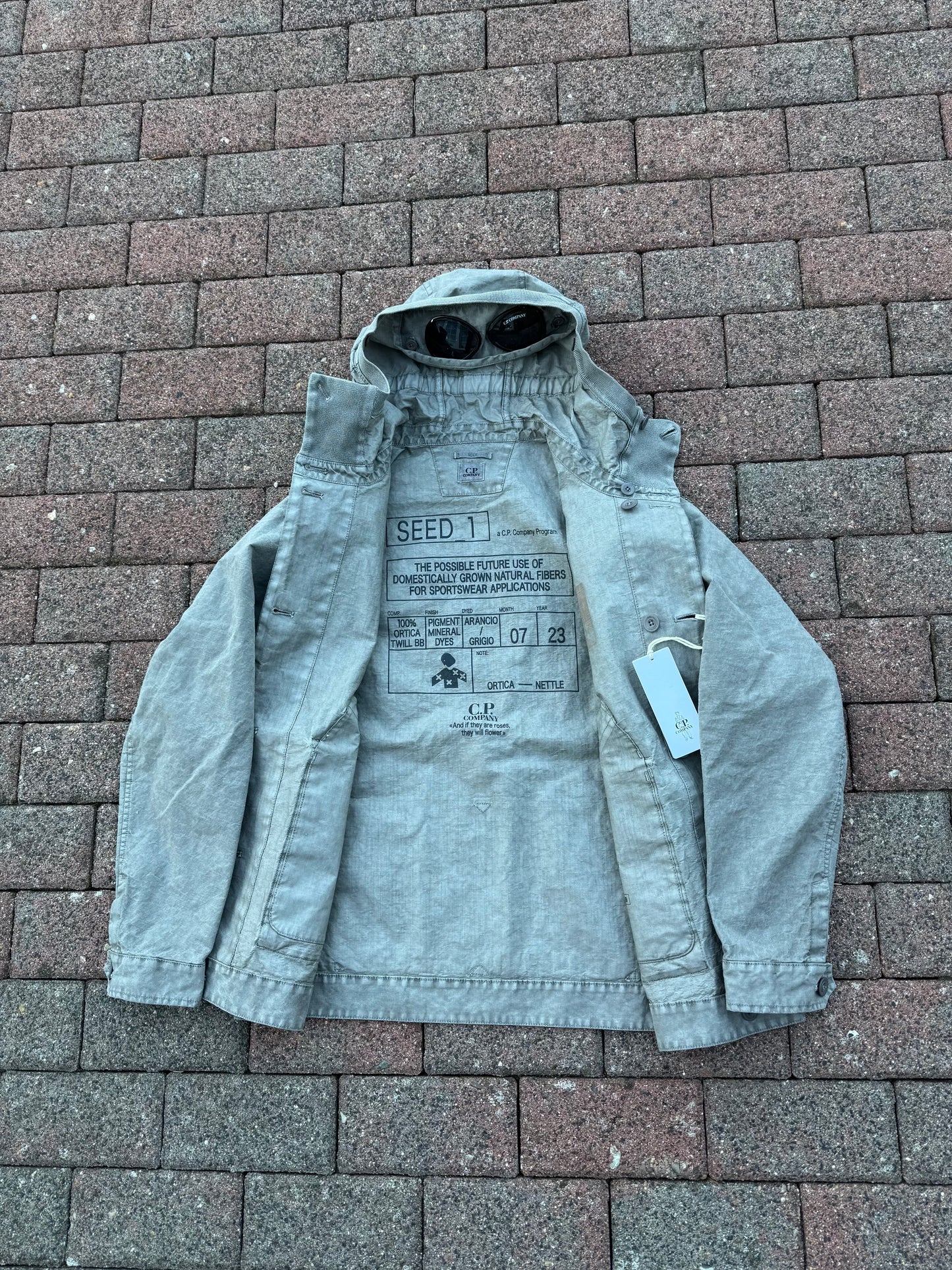 C.P. Company Ortica Twill BB Reversible Jacke - M