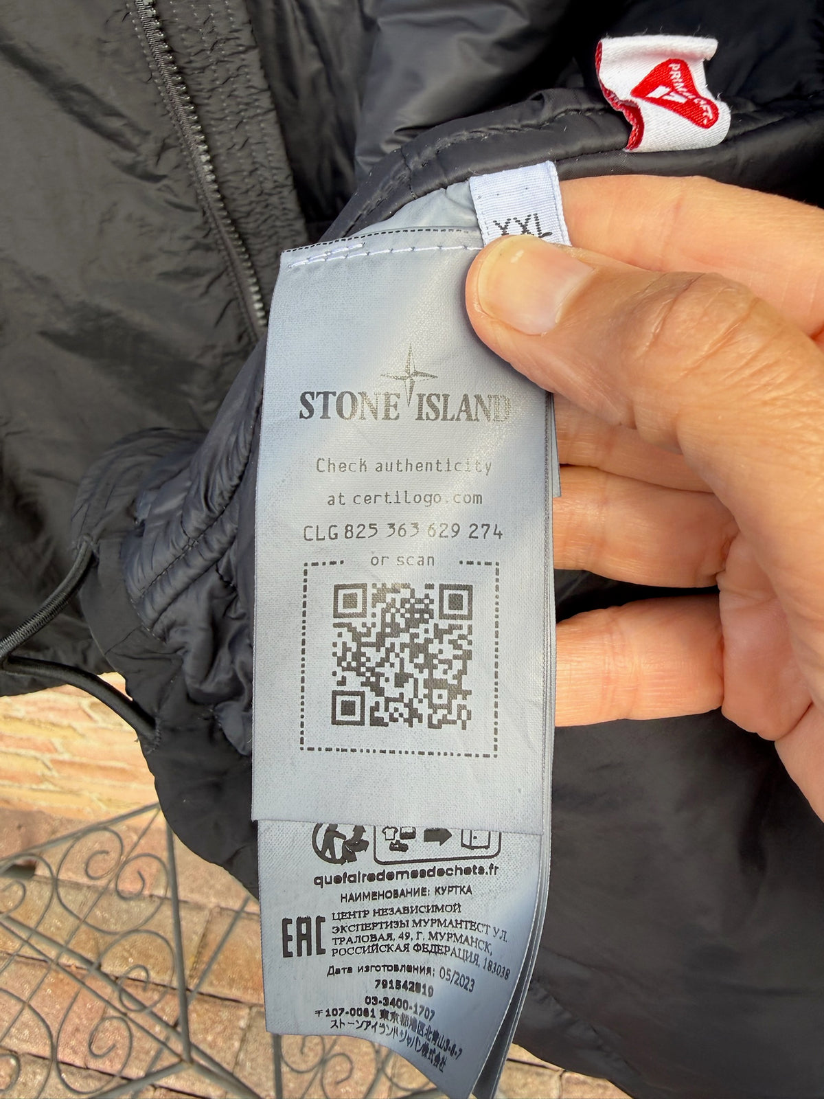 Stone Island Nylon Metal Primaloft-TC Jacket - XXL