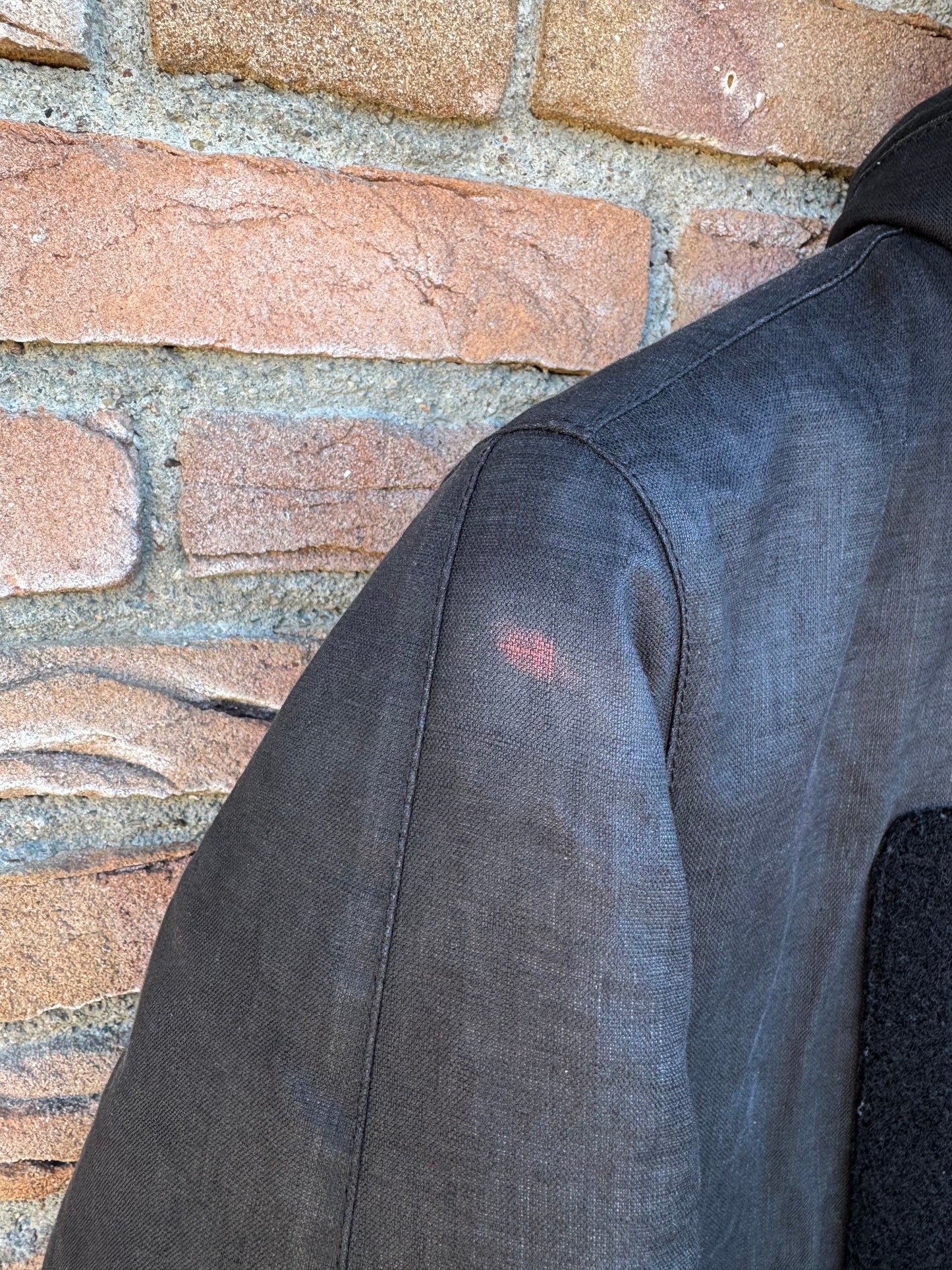 Stone Island Shadow Project Rubberized Linen Jacke - L