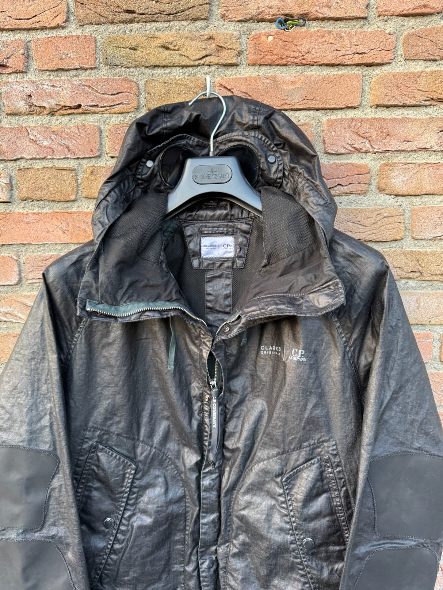 C.P. Company x Clarks Lino Wax Goggle Jacket - S