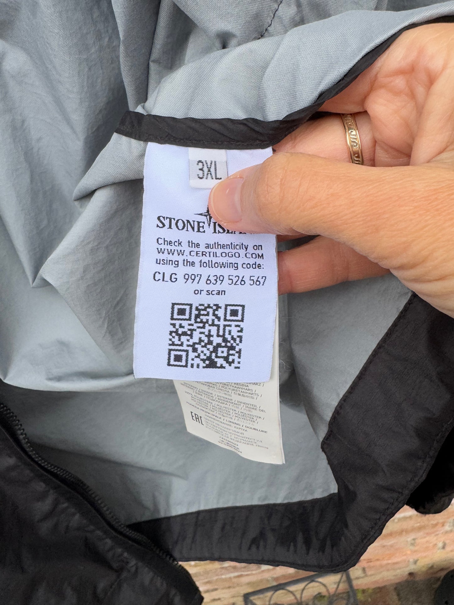 Stone Island Membrana 3L TC Jacket - 3XL