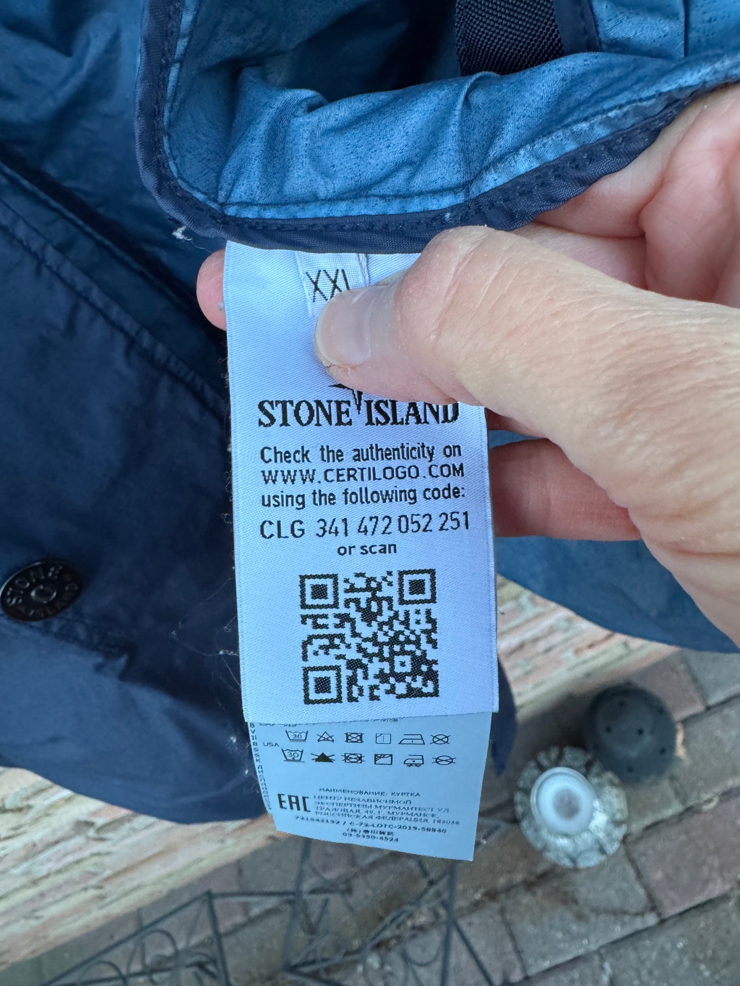 Stone Island Naslan Light Watro Jacke - XXL