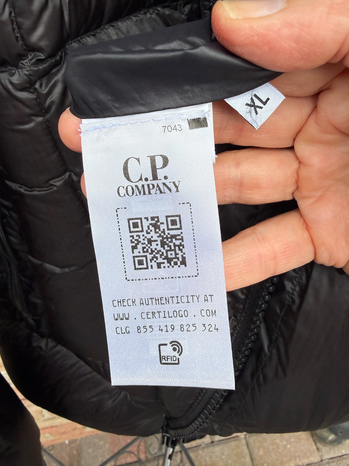 C.P. Company D.D. Shell Down Jacket - XL