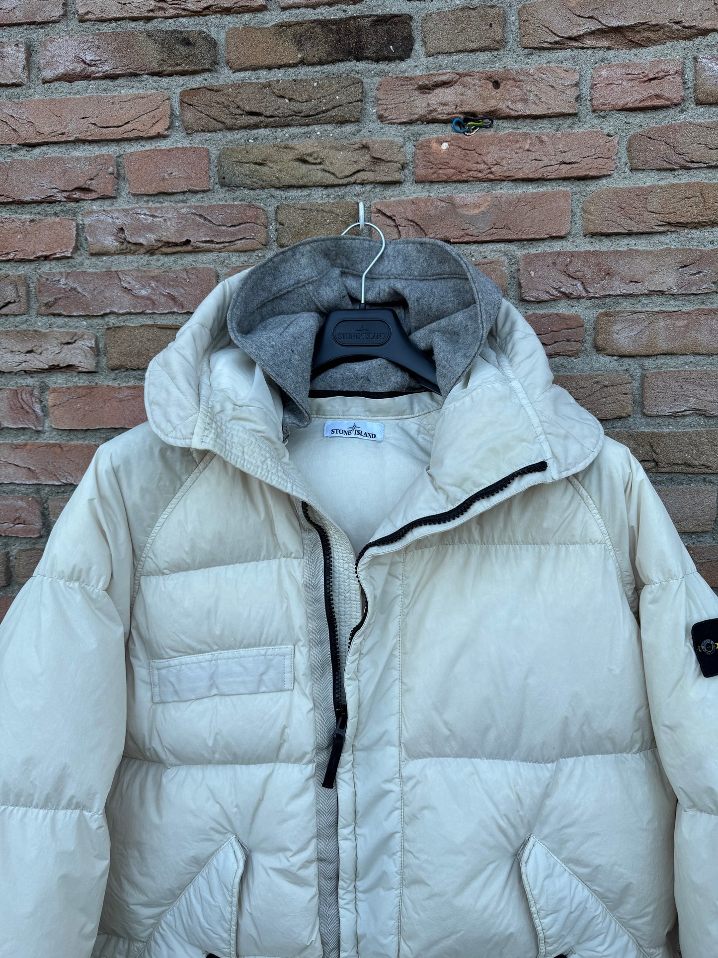 Stone Island Crinkle Reps NY Daunenjacke - XL