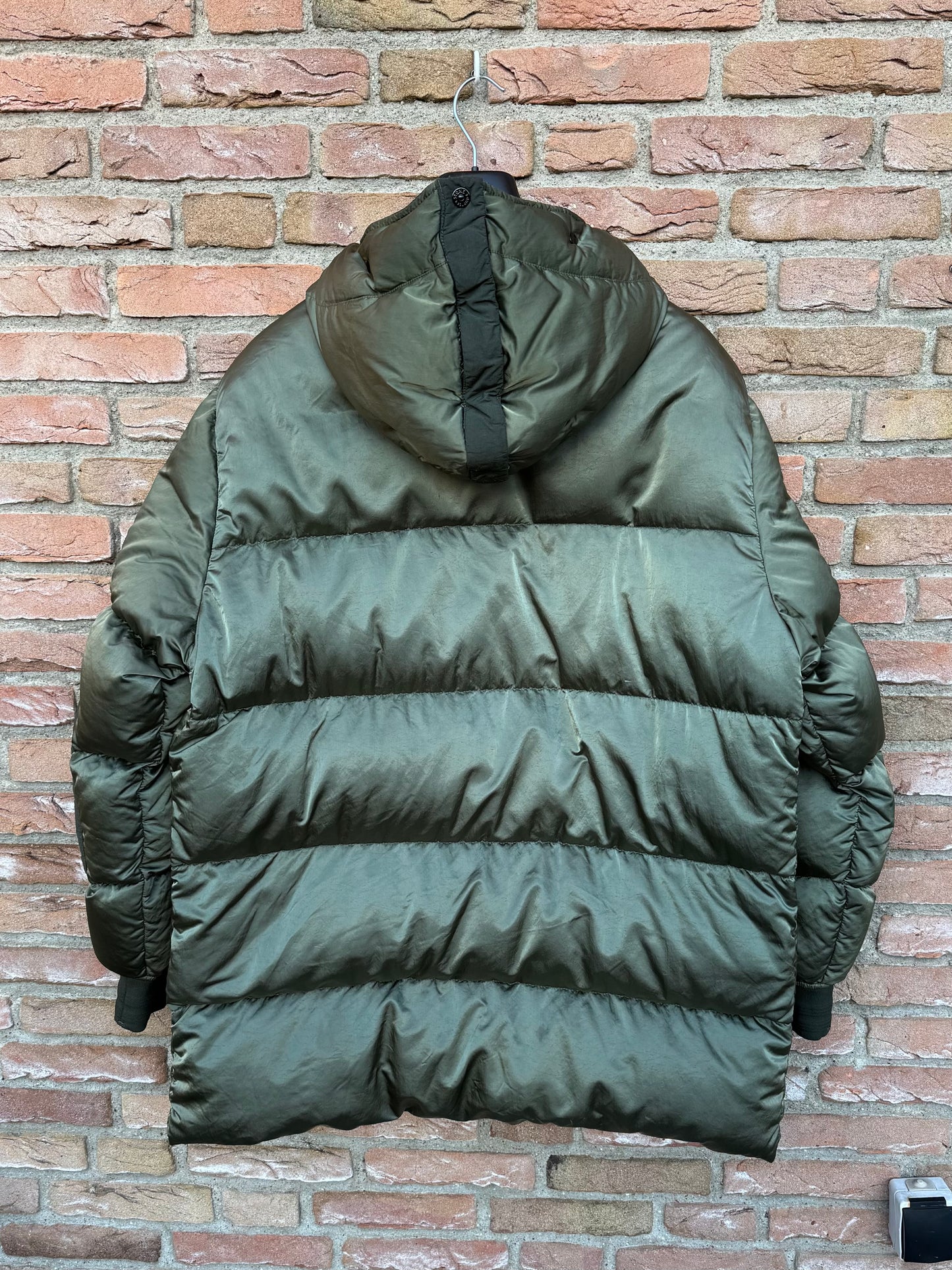 Stone Island Nylon Raso Daunenjacke - 3XL