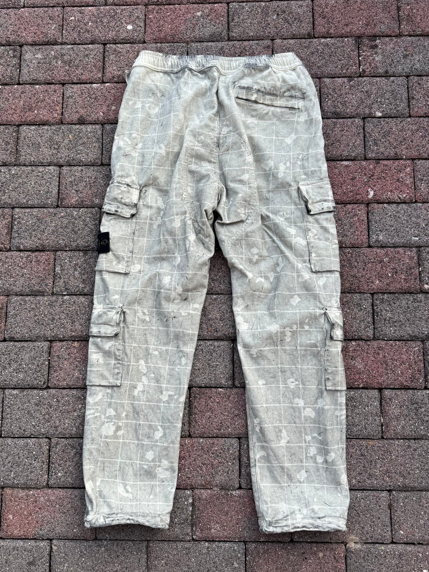 Stone Island Dust Ghillie Laser Camo Cargos - W31