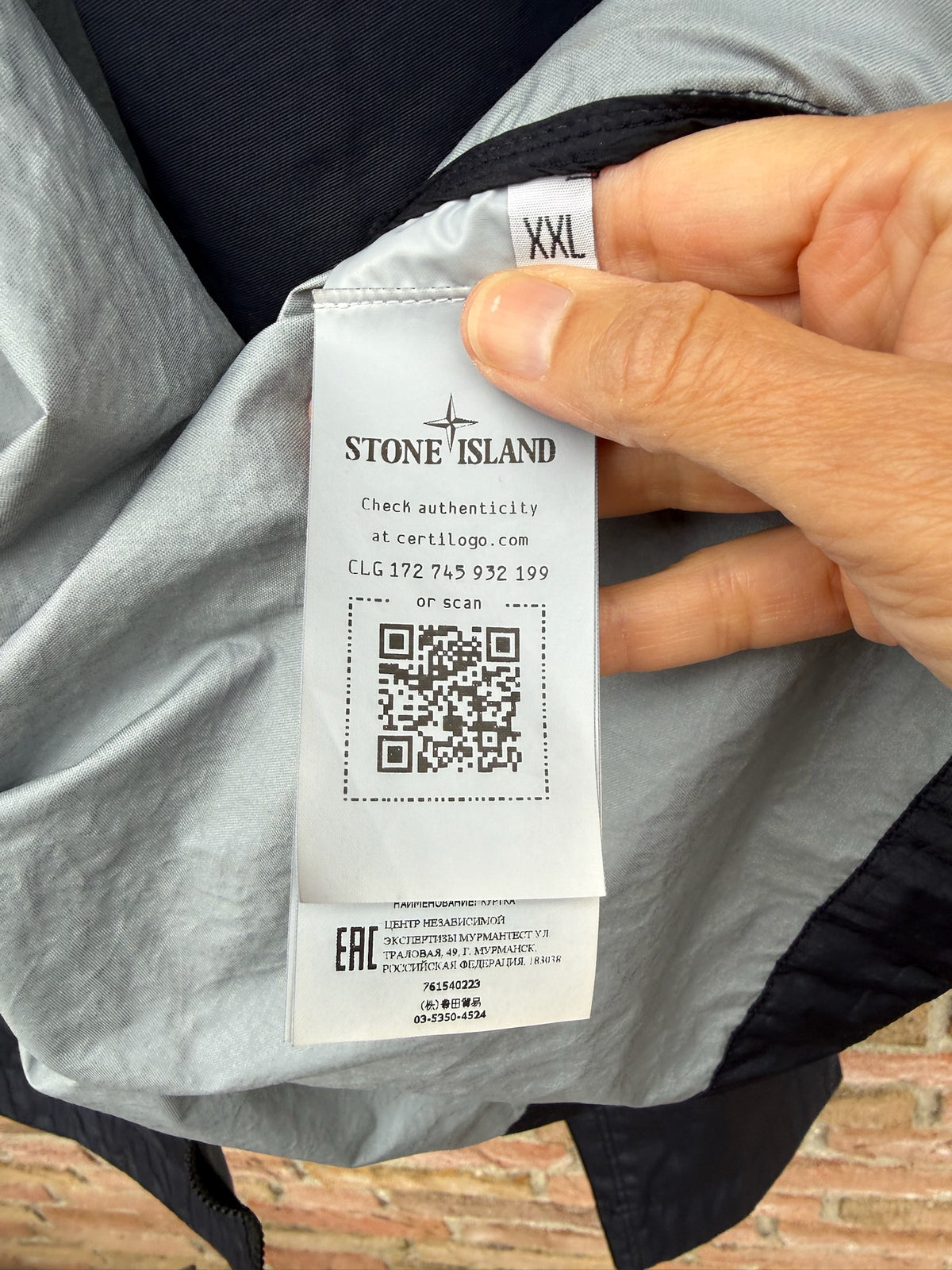 Stone Island Membrana 3L TC Jacket - XXL