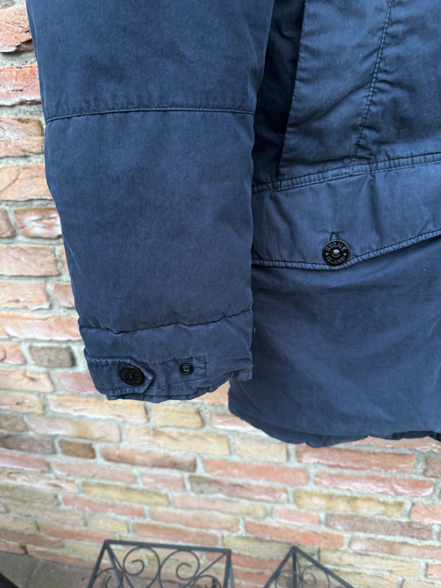 Stone Island 50 Fili Resinata Daunenjacke - L