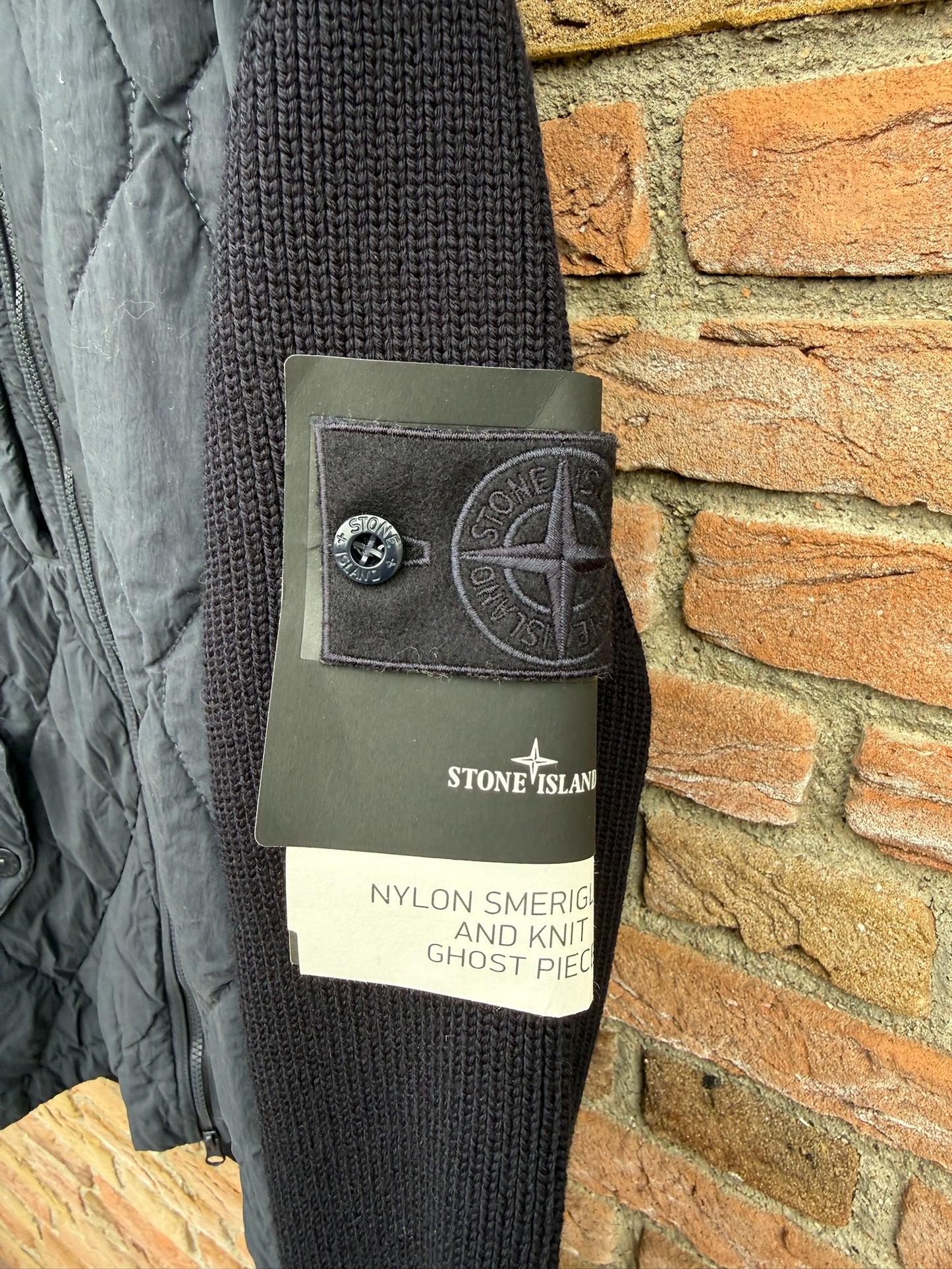 Stone Island Nylon Smerigliato and Knit Ghost Jacket - XL