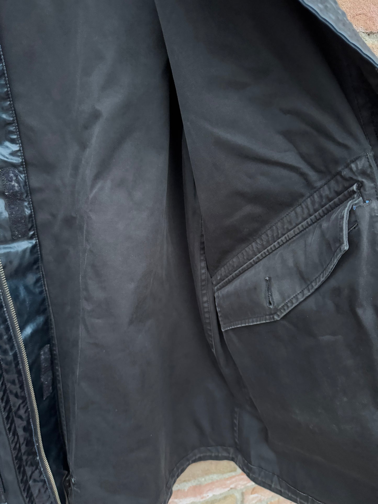 Stone Island Reversible Spaceman Raso Gommato Jacket - XL