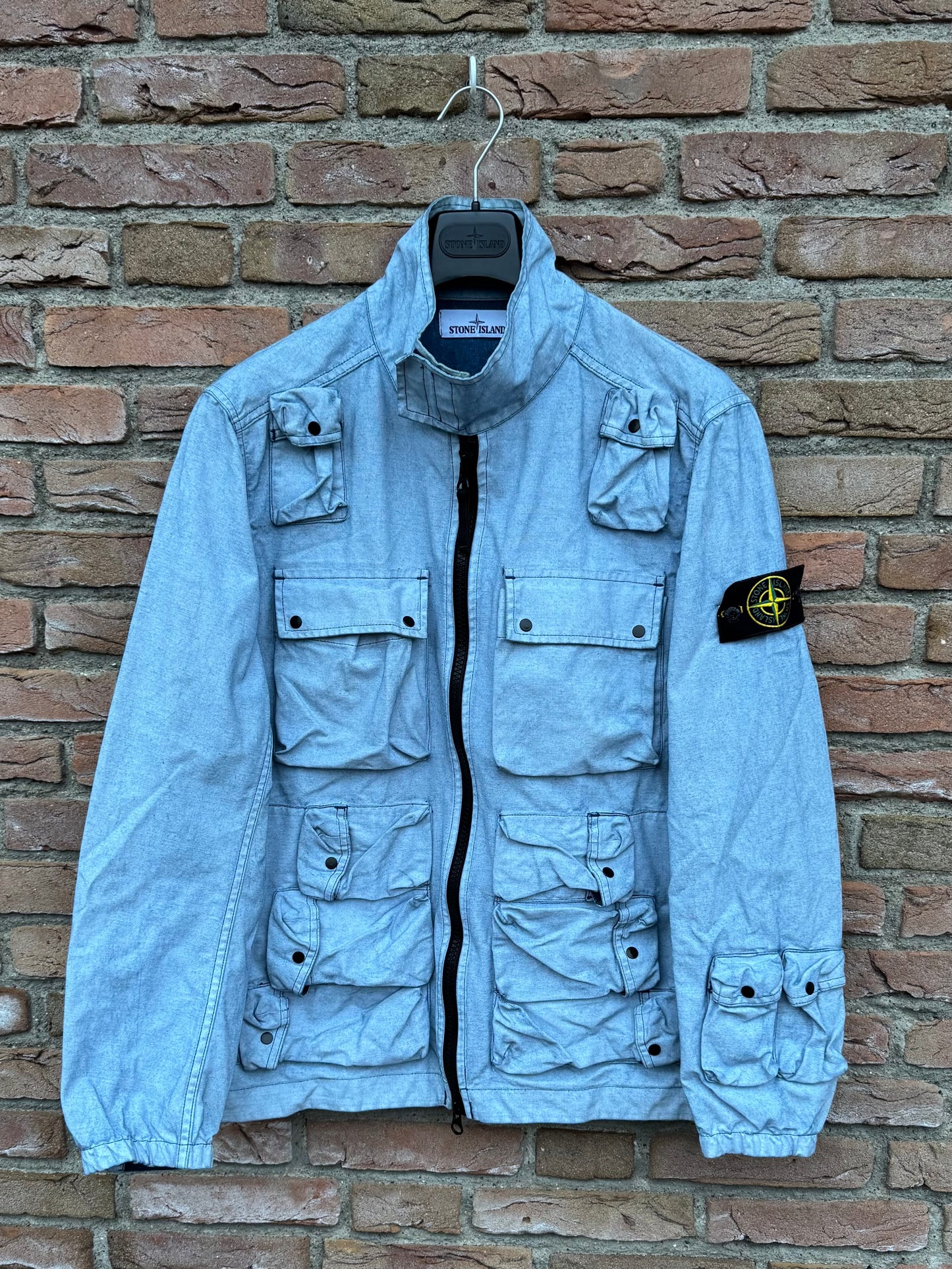 Stone Island Canvas Placcato Jacke - M