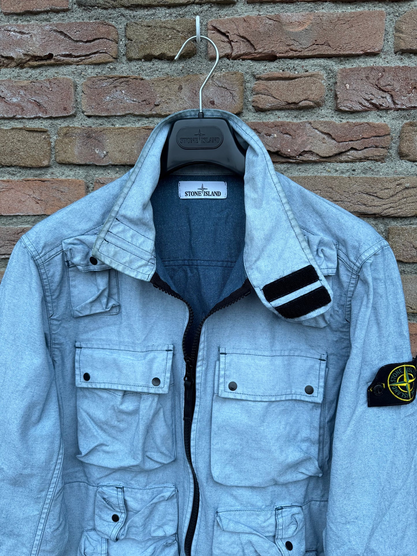 Stone Island Canvas Placcato Jacke - M