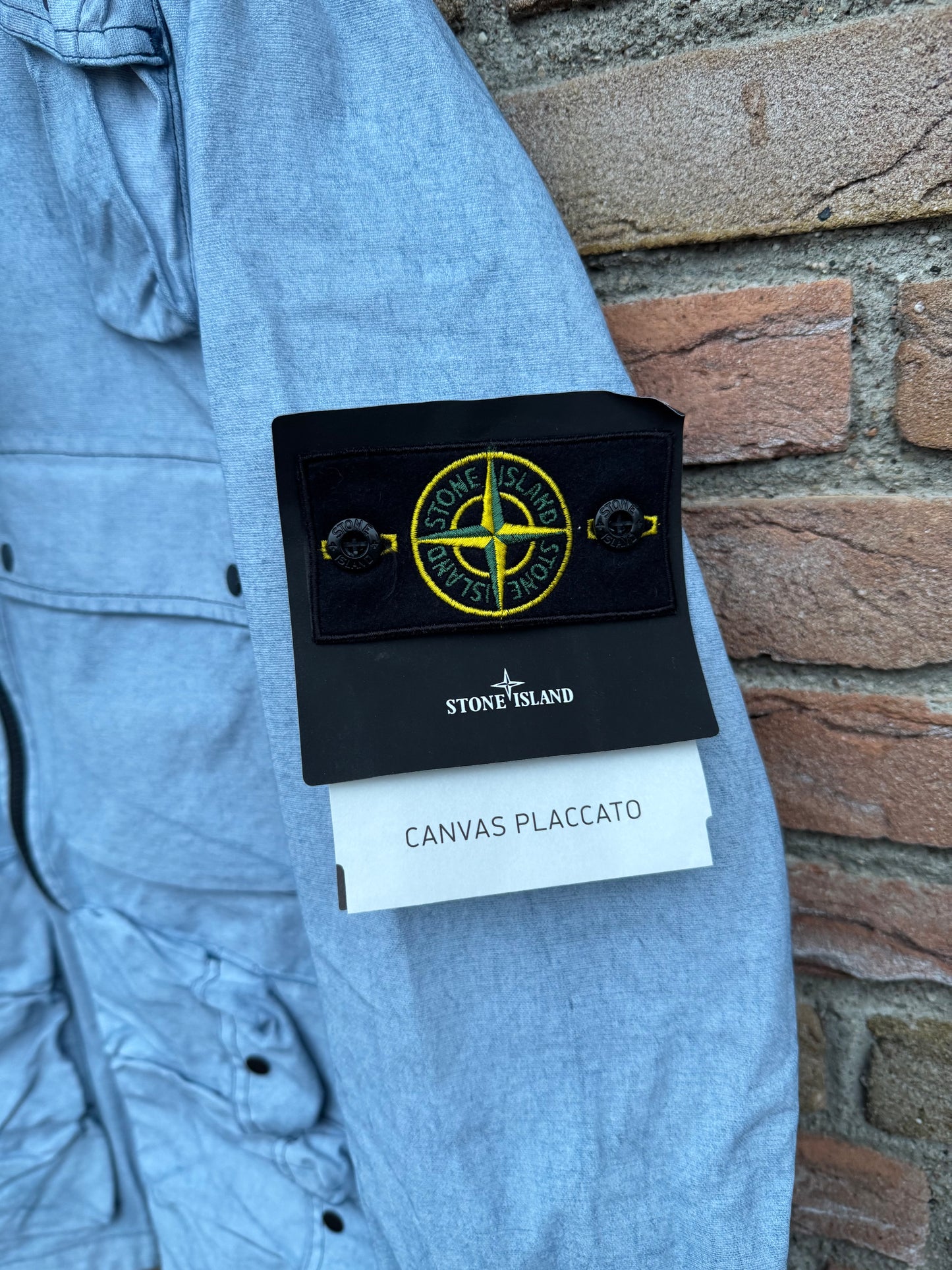 Stone Island Canvas Placcato Jacke - M