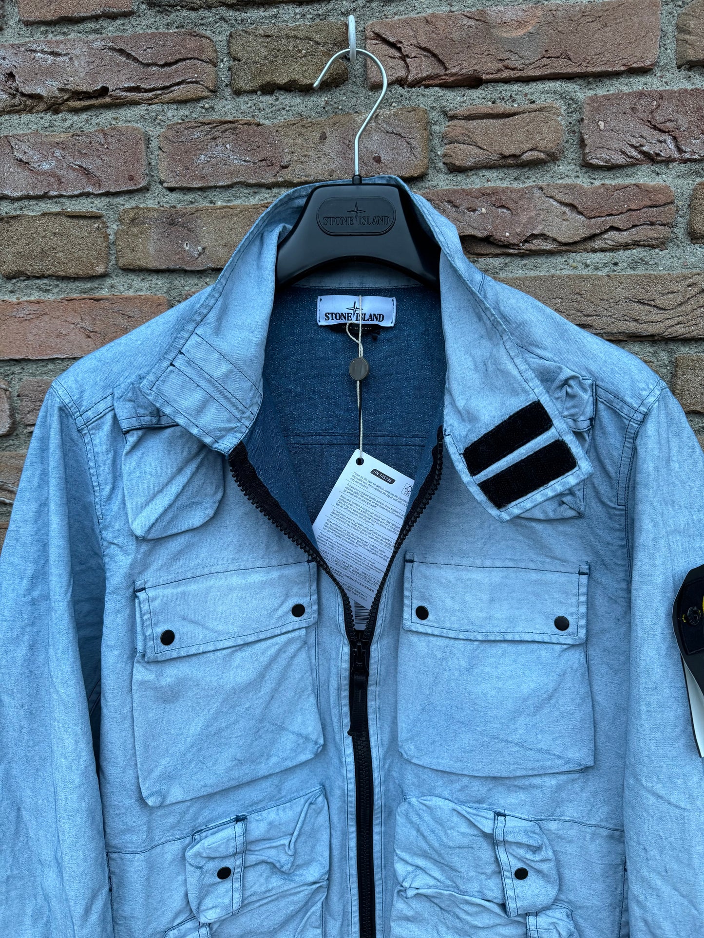 Stone Island Canvas Placcato Jacke - M