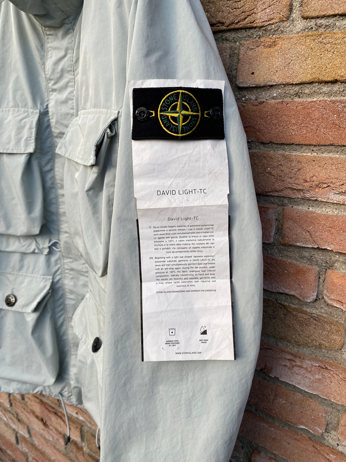 Stone Island David Tela Light-TC Jacket - L