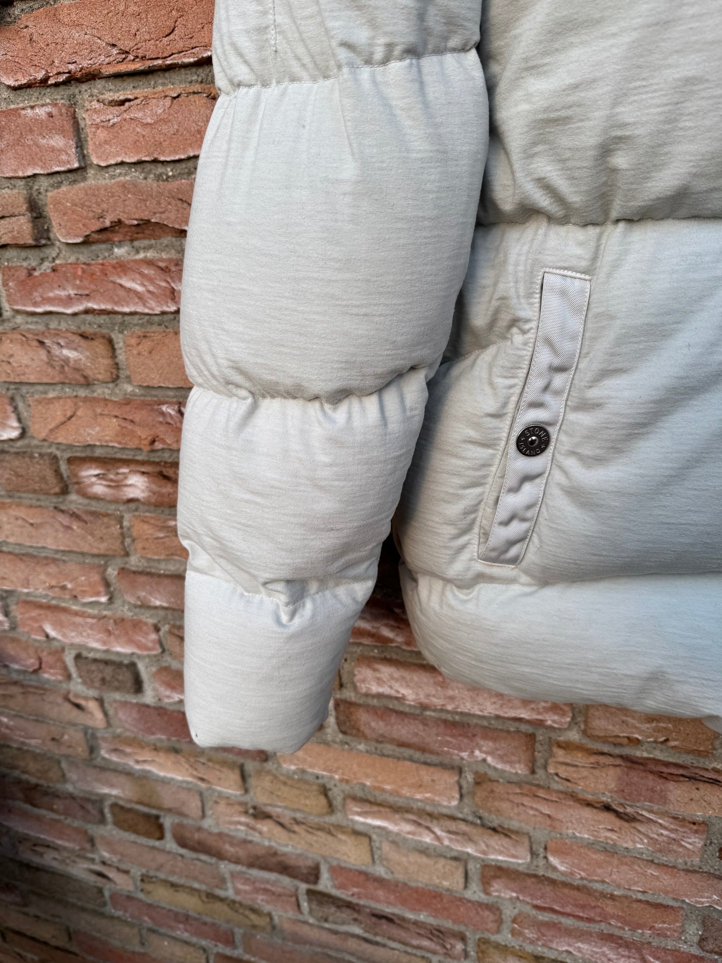 Stone Island Shadow Projct High Density Nylon Daunenjacke - M