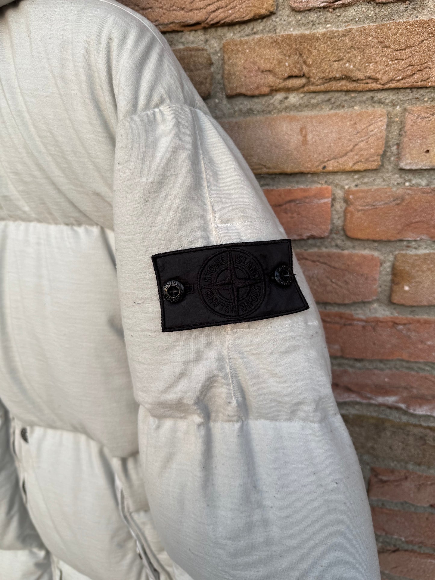 Stone Island Shadow Projct High Density Nylon Daunenjacke - M